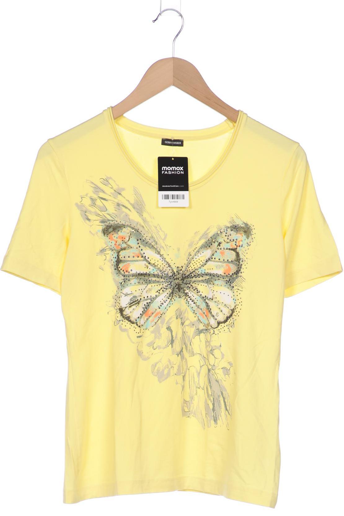 

Gerry Weber Damen T-Shirt, gelb, Gr. 38
