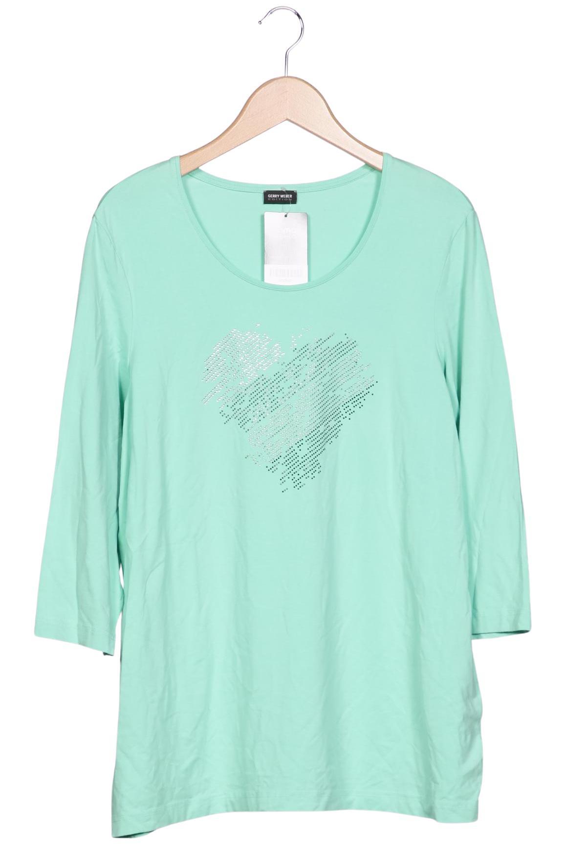 

Gerry Weber Damen Langarmshirt, hellgrün, Gr. 48