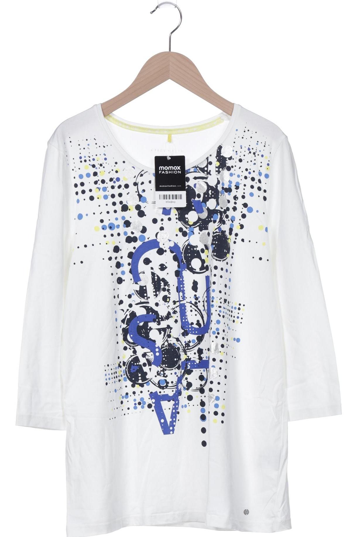 

Gerry Weber Damen Langarmshirt, weiß, Gr. 44