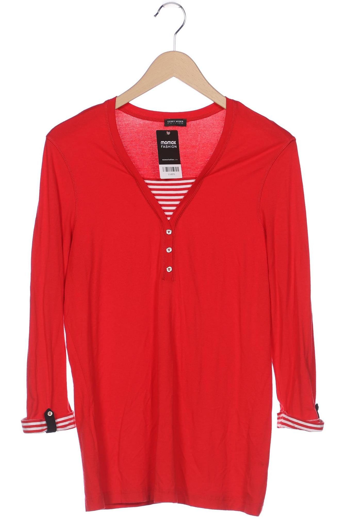 

Gerry Weber Damen Langarmshirt, rot, Gr. 42