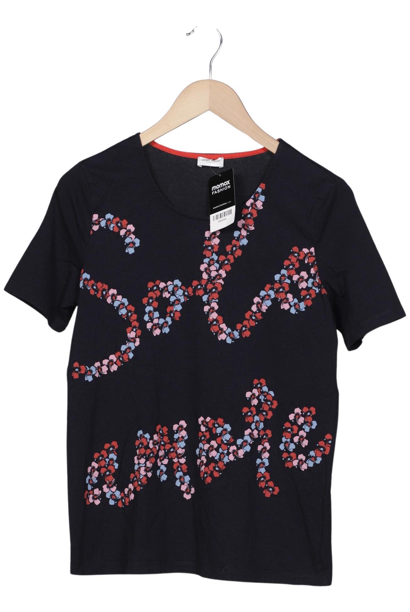 

Gerry Weber Damen T-Shirt, marineblau, Gr. 38