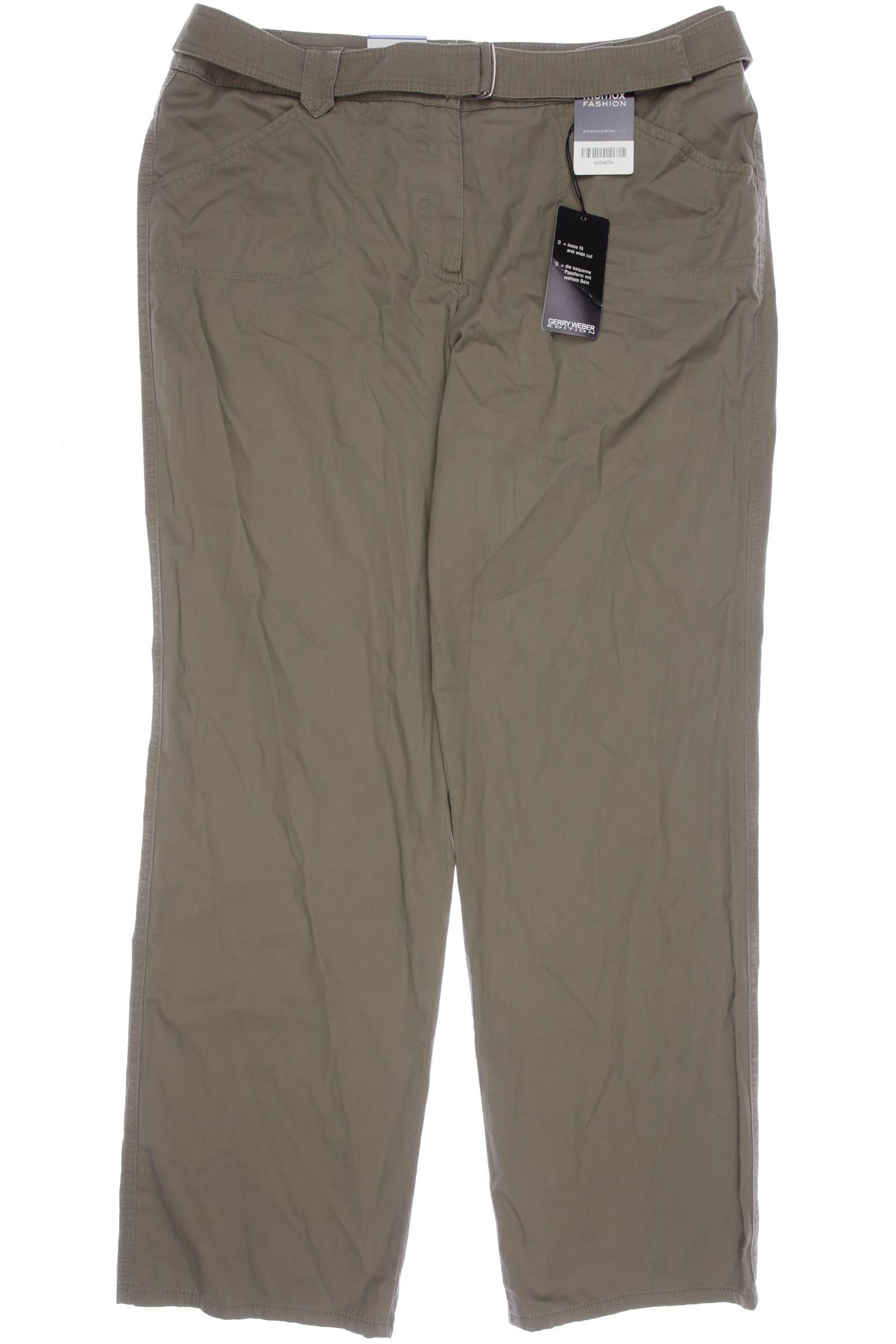 

Gerry Weber Damen Stoffhose, beige, Gr. 46