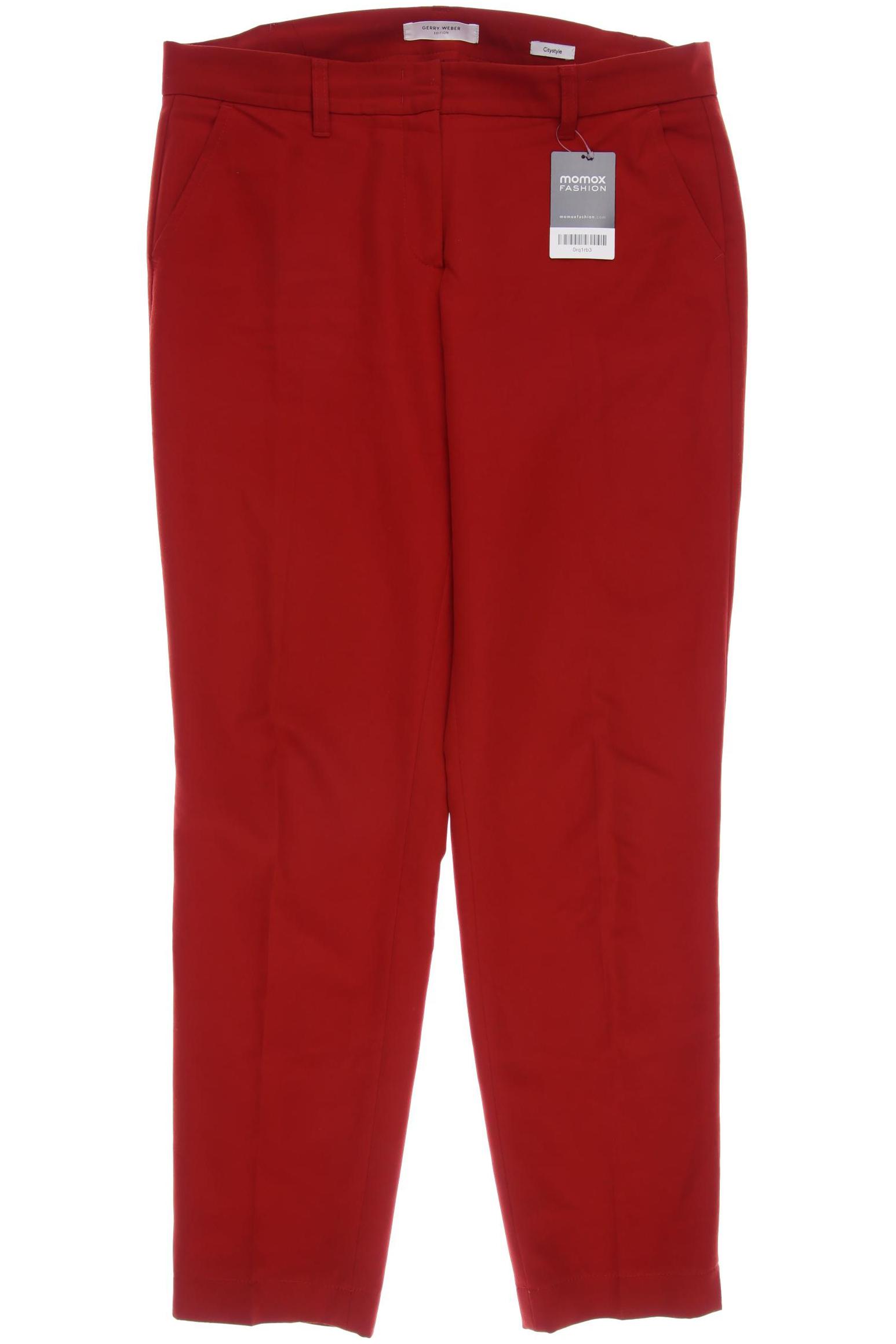 

Gerry Weber Damen Stoffhose, rot, Gr. 34