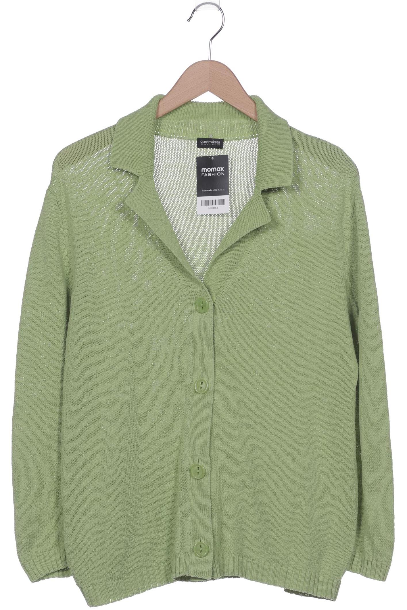 

Gerry Weber Damen Strickjacke, grün, Gr. 42