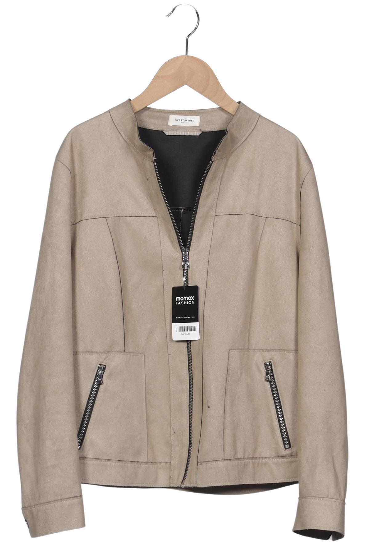 

Gerry Weber Damen Jacke, beige, Gr. 42