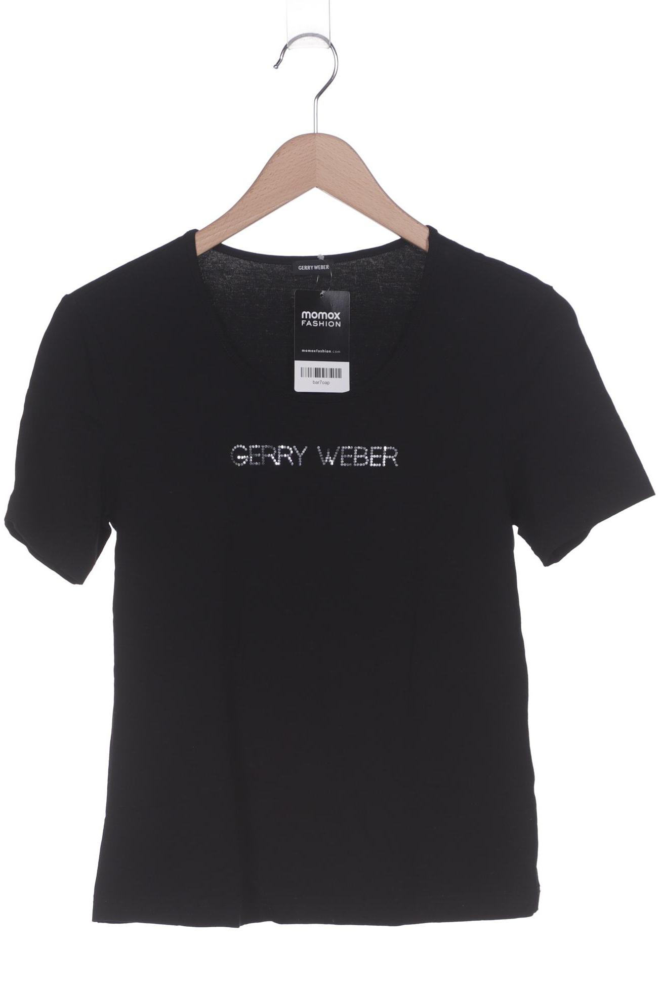 

Gerry Weber Damen T-Shirt, schwarz, Gr. 38
