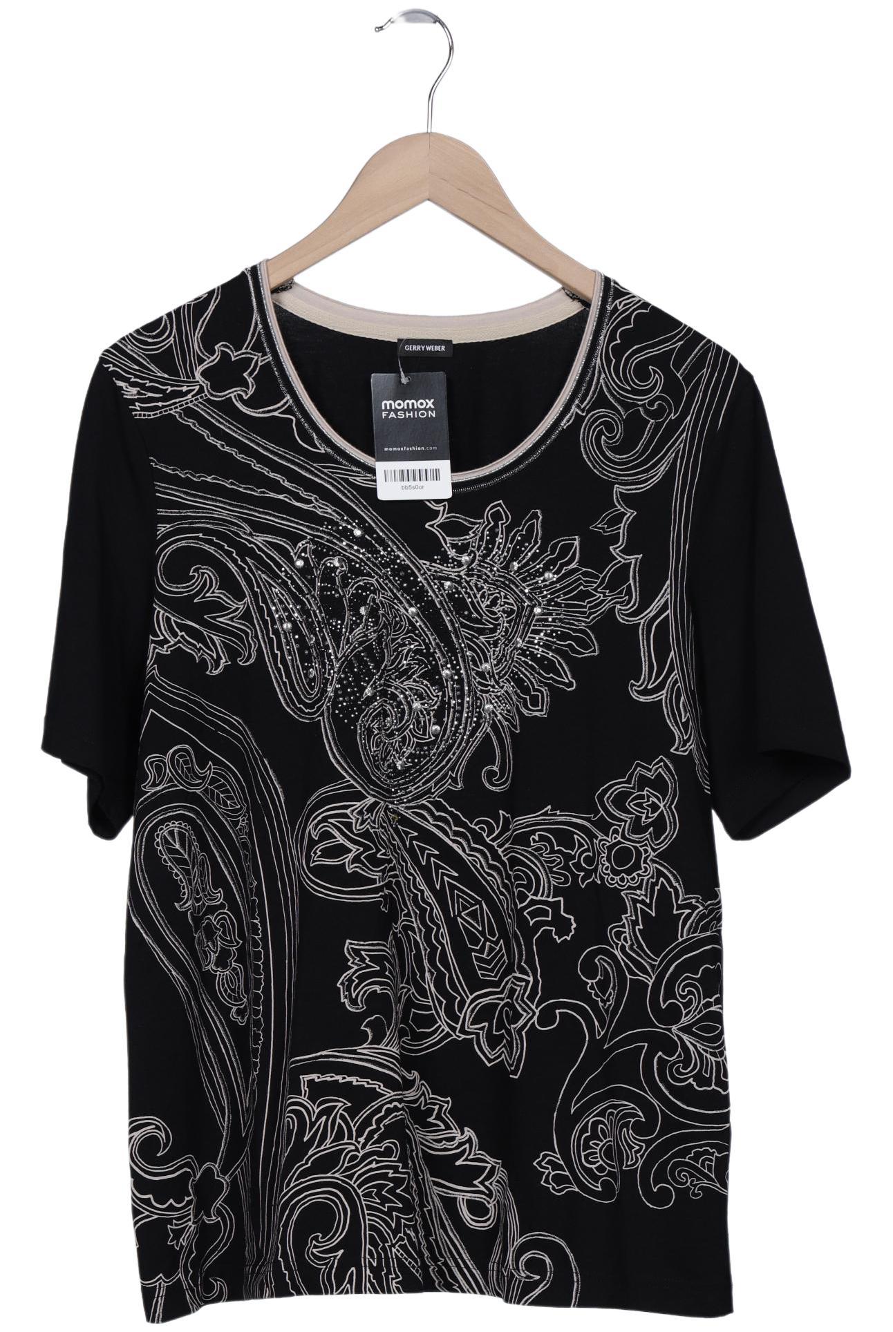 

Gerry Weber Damen T-Shirt, schwarz, Gr. 46