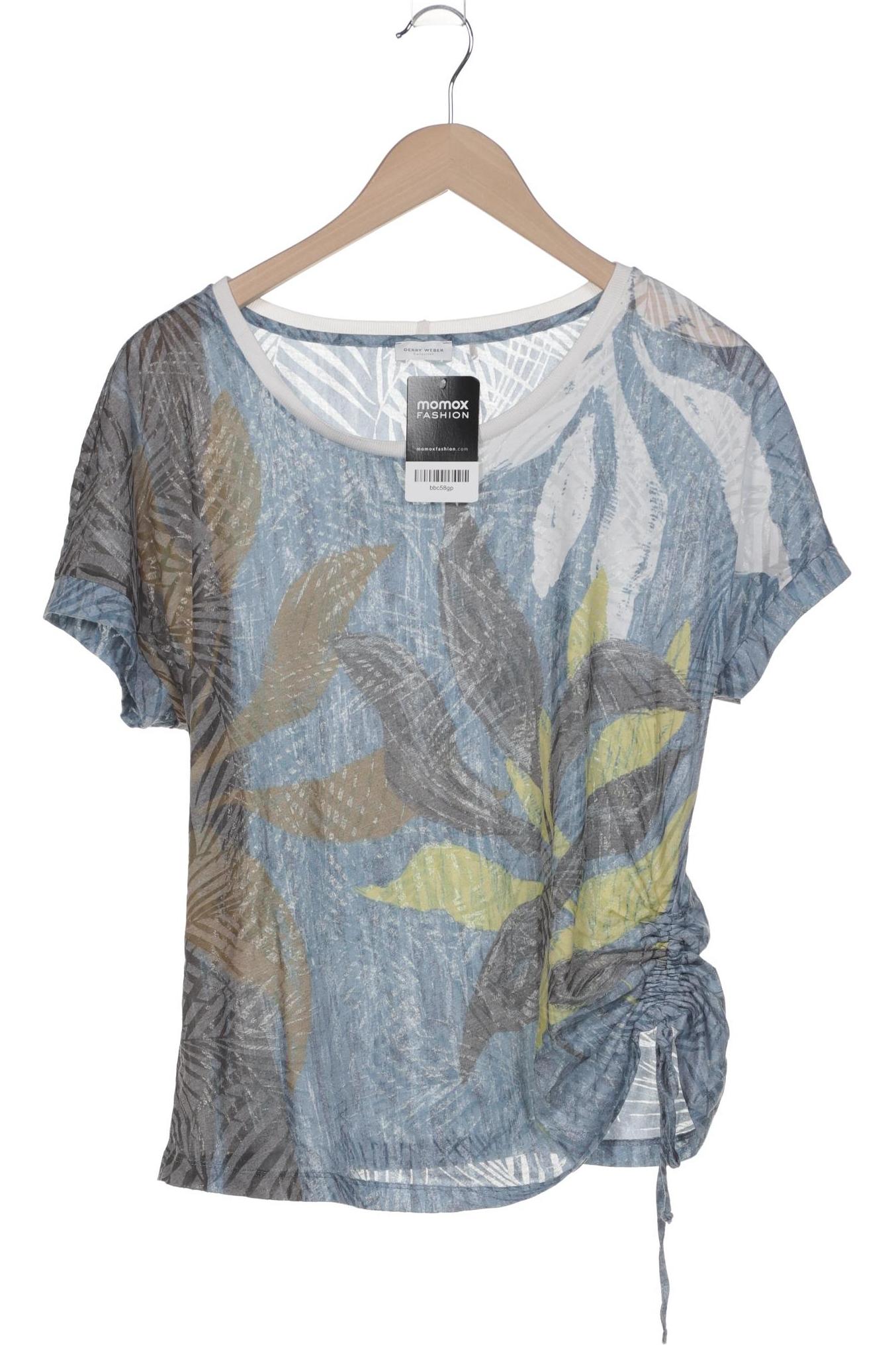 

Gerry Weber Damen T-Shirt, blau, Gr. 40