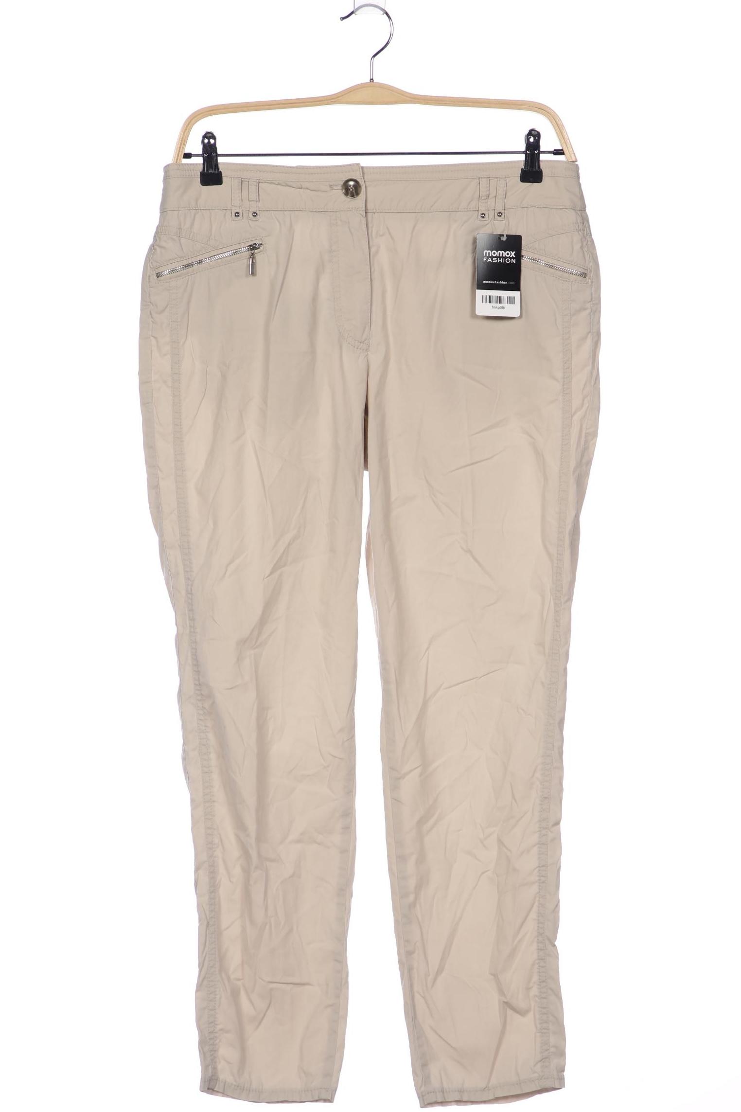 

Gerry Weber Damen Stoffhose, beige, Gr. 46