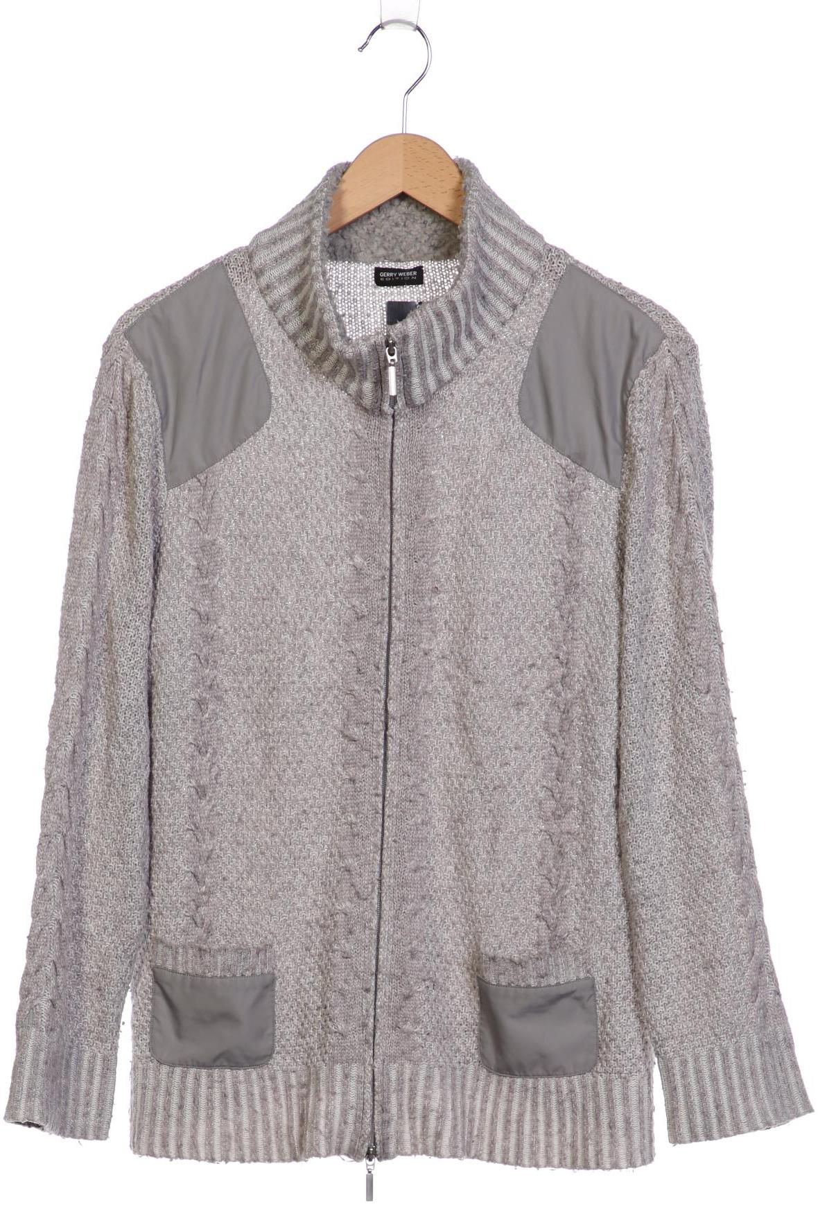 

Gerry Weber Damen Strickjacke, grau, Gr. 44