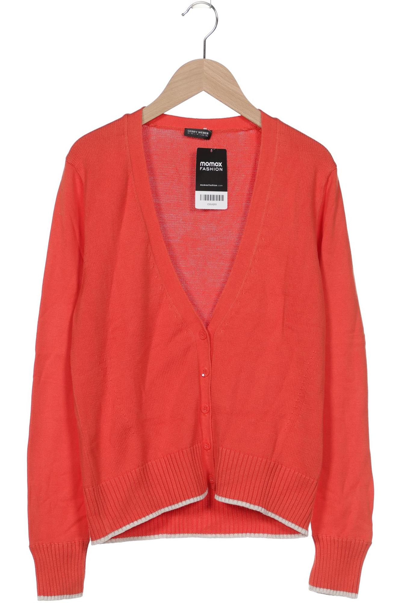 

Gerry Weber Damen Strickjacke, orange, Gr. 38