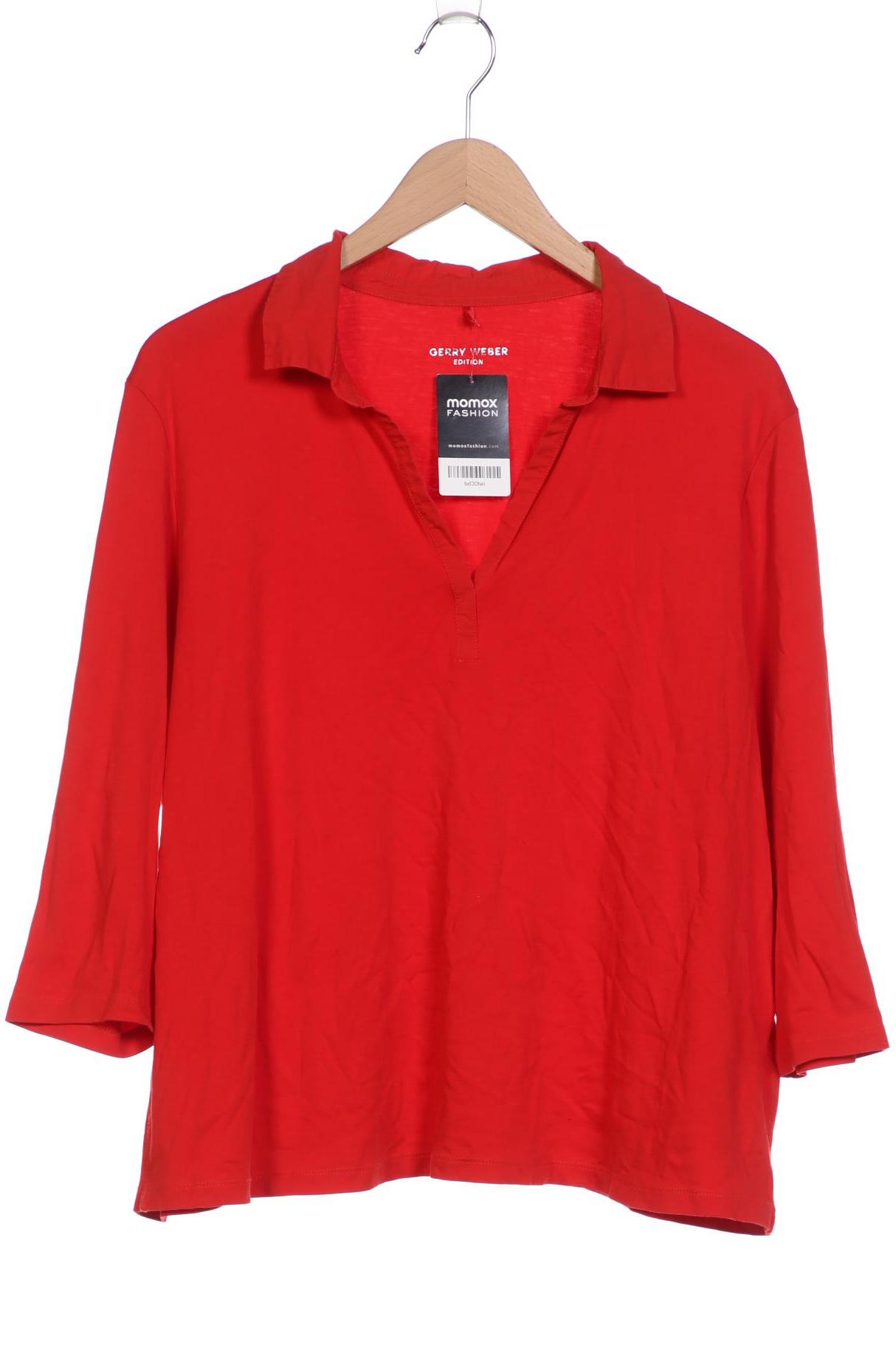 

Gerry Weber Damen Langarmshirt, rot, Gr. 48