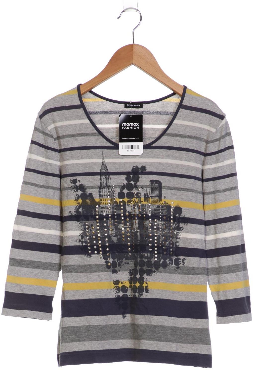 

Gerry Weber Damen Langarmshirt, grau, Gr. 38