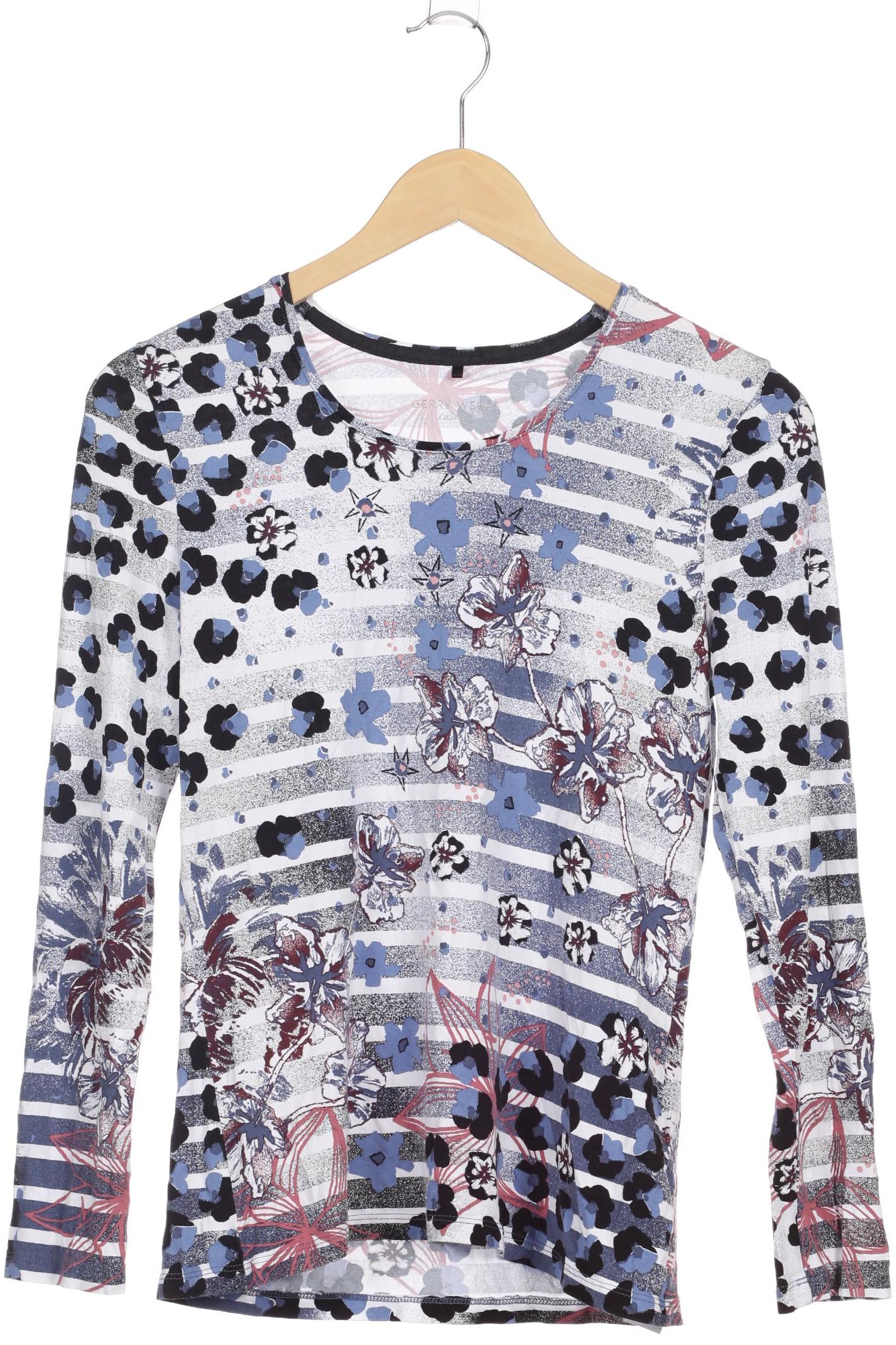 

Gerry Weber Damen Langarmshirt, blau, Gr.