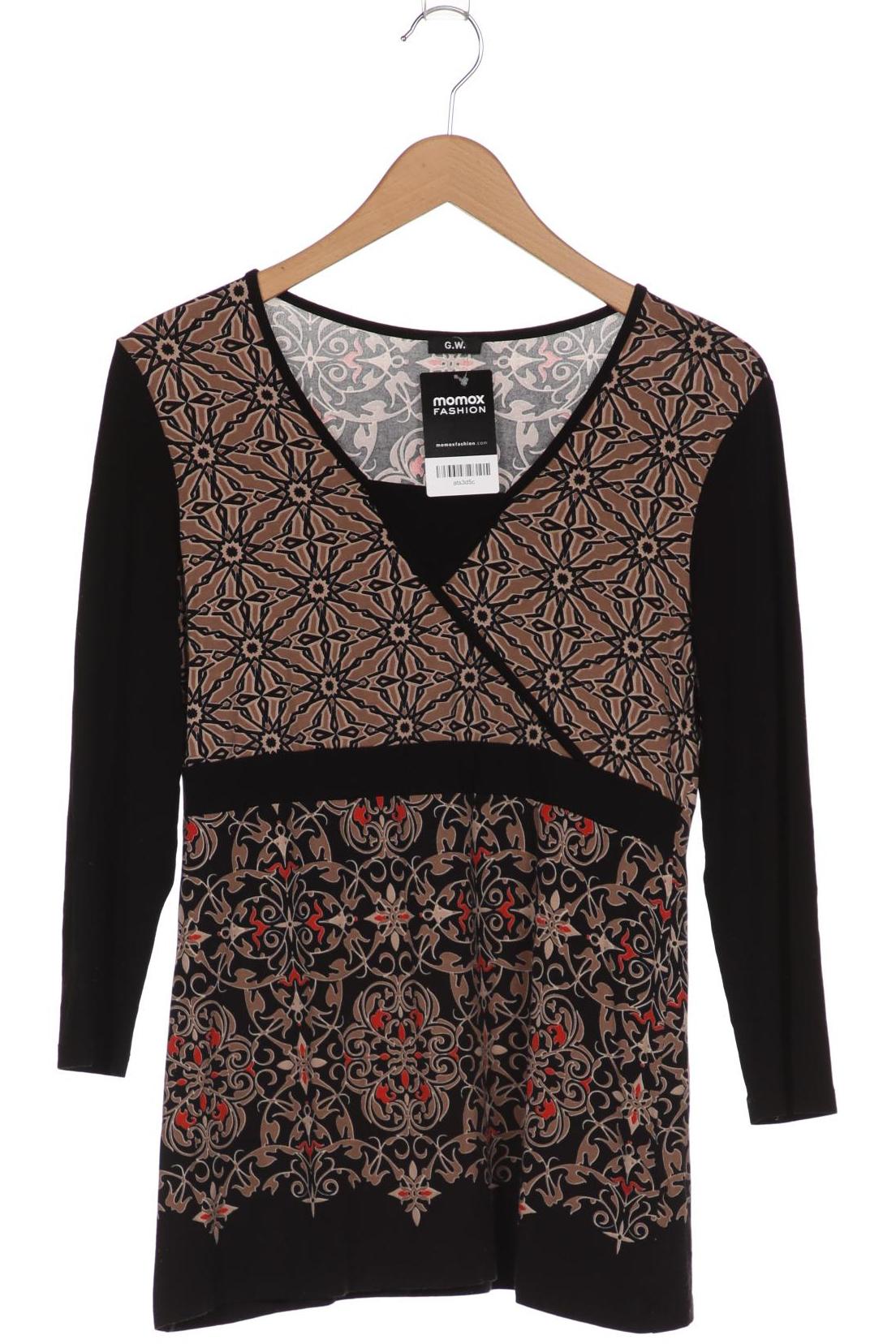 

Gerry Weber Damen Langarmshirt, schwarz, Gr. 38