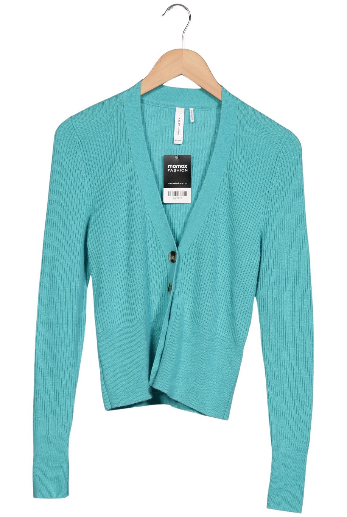 

Gerry Weber Damen Strickjacke, türkis, Gr. 38