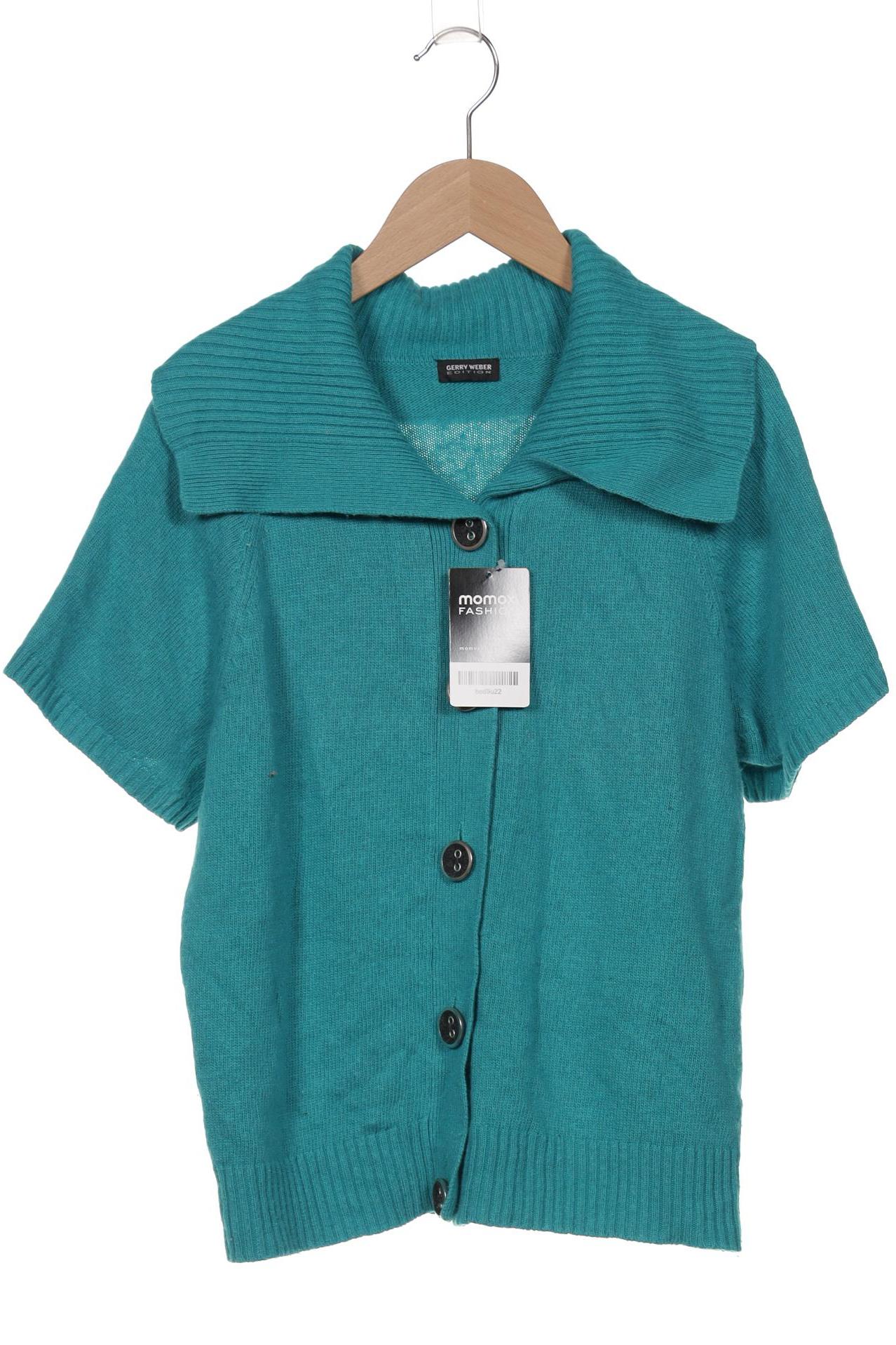 

Gerry Weber Damen Strickjacke, türkis, Gr. 38