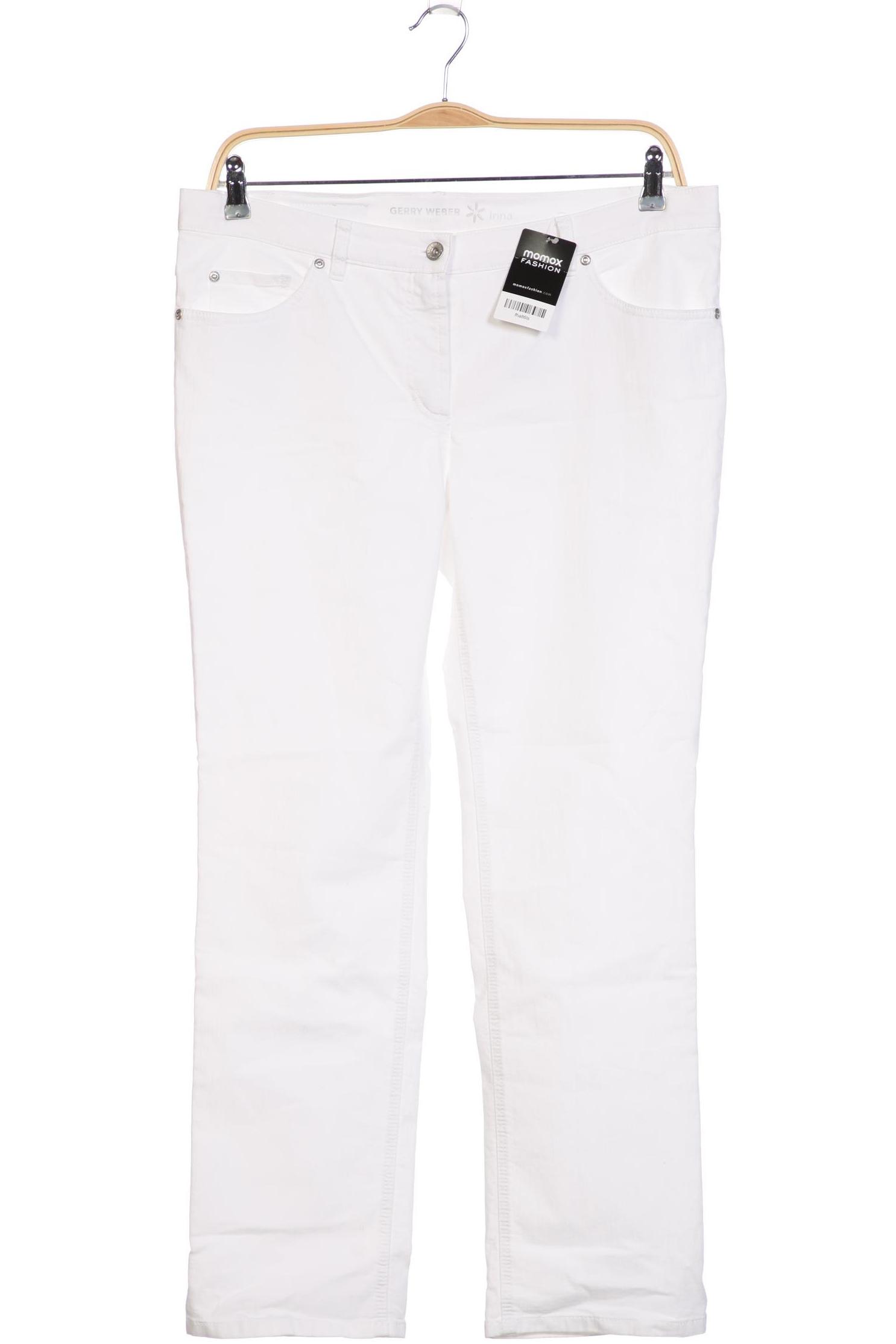 

Gerry Weber Damen Jeans, weiß, Gr. 44