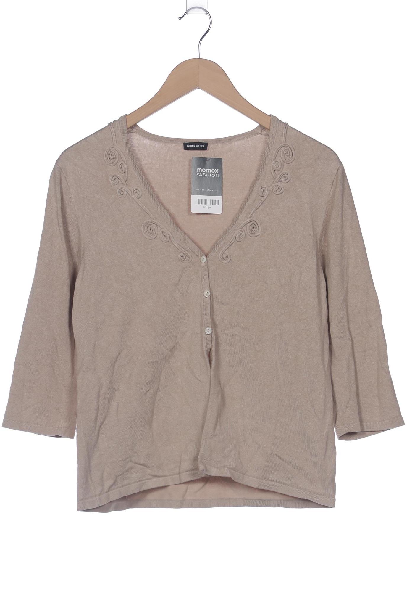 

Gerry Weber Damen Strickjacke, beige, Gr. 38