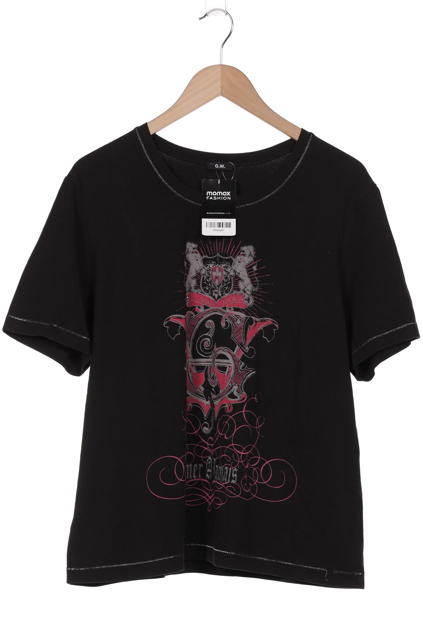 

Gerry Weber Damen T-Shirt, schwarz, Gr. 48