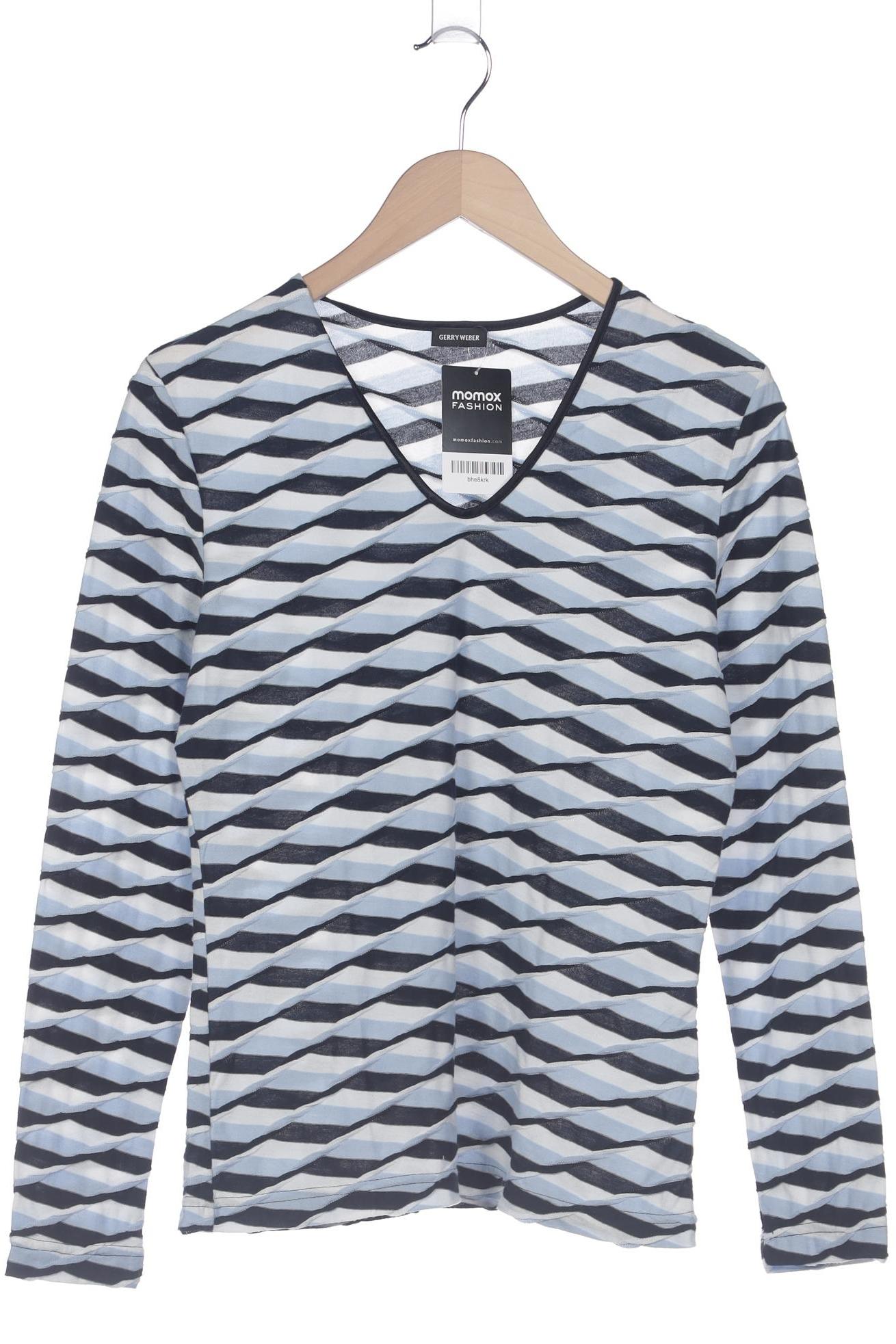 

Gerry Weber Damen Langarmshirt, blau, Gr. 38
