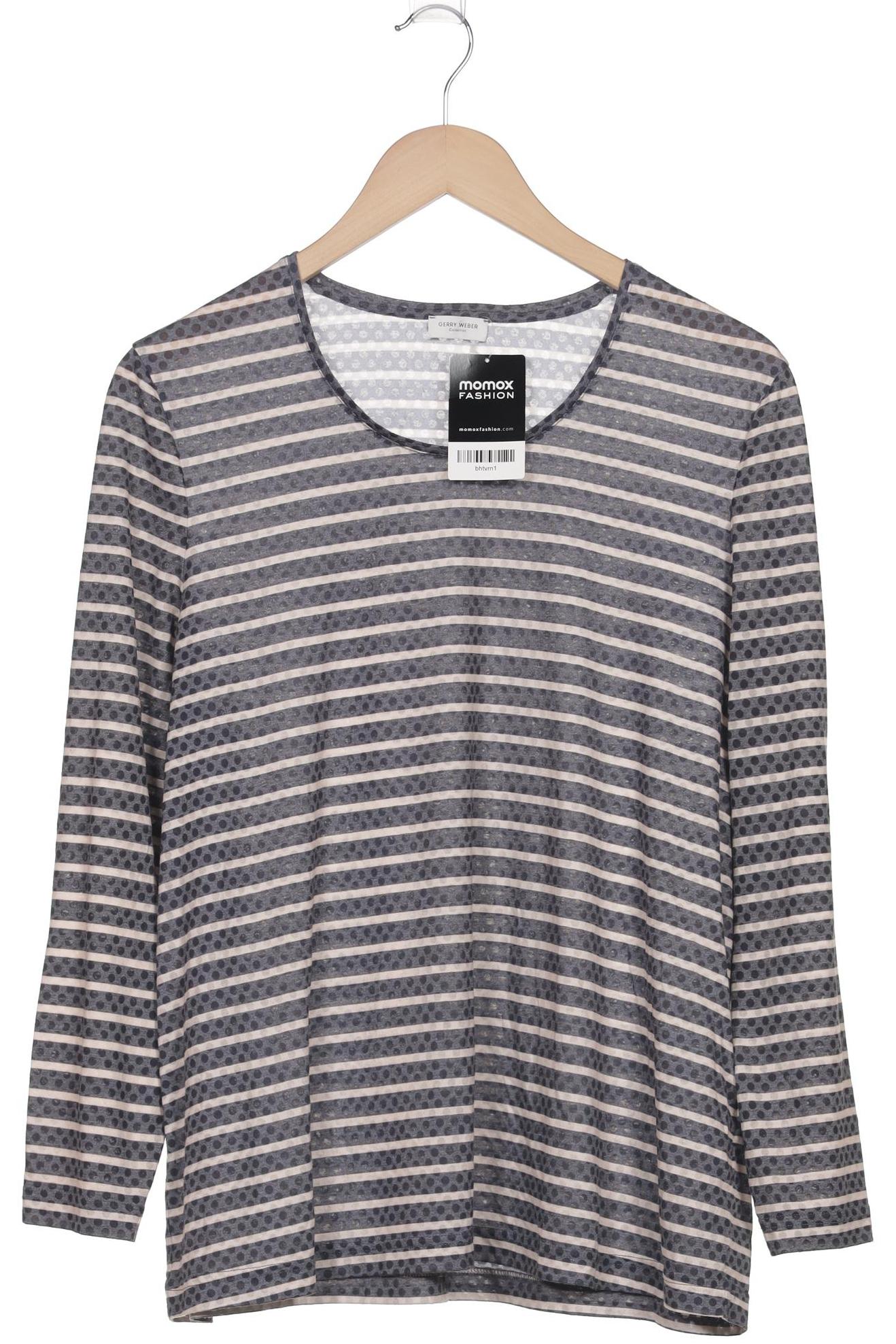 

Gerry Weber Damen Langarmshirt, grau, Gr. 48