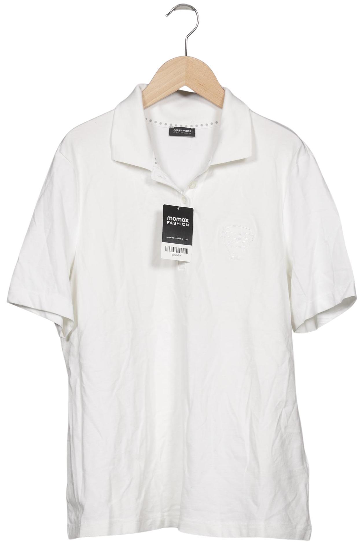 

Gerry Weber Damen Poloshirt, weiß, Gr. 44