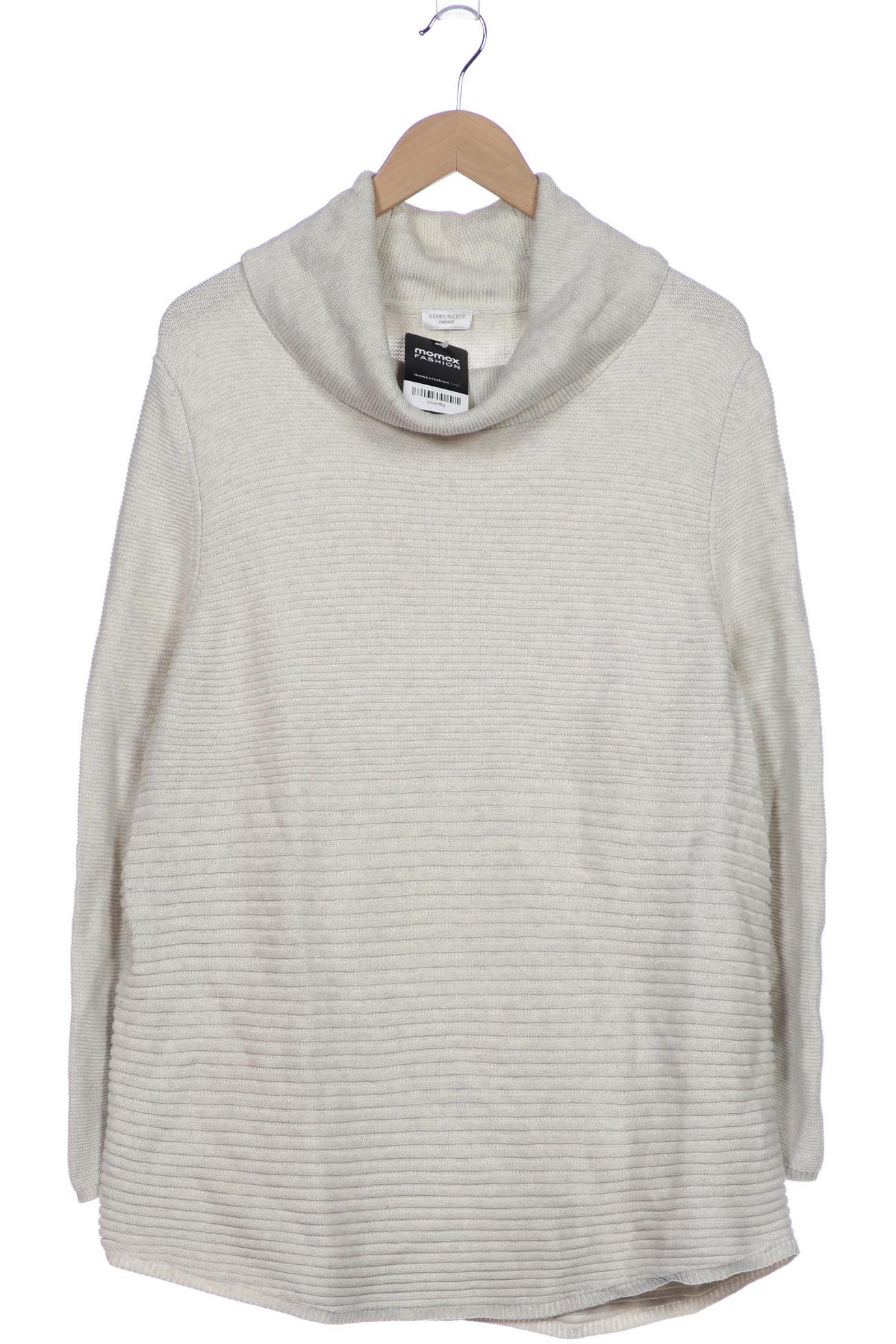 

Gerry Weber Damen Pullover, weiß, Gr. 48