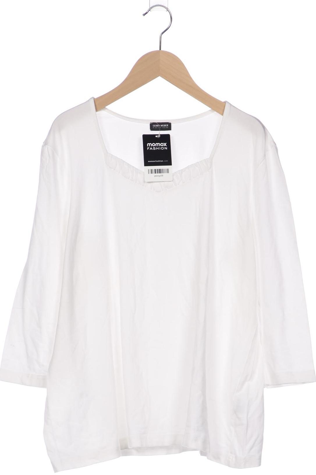 

Gerry Weber Damen Langarmshirt, weiß, Gr. 46