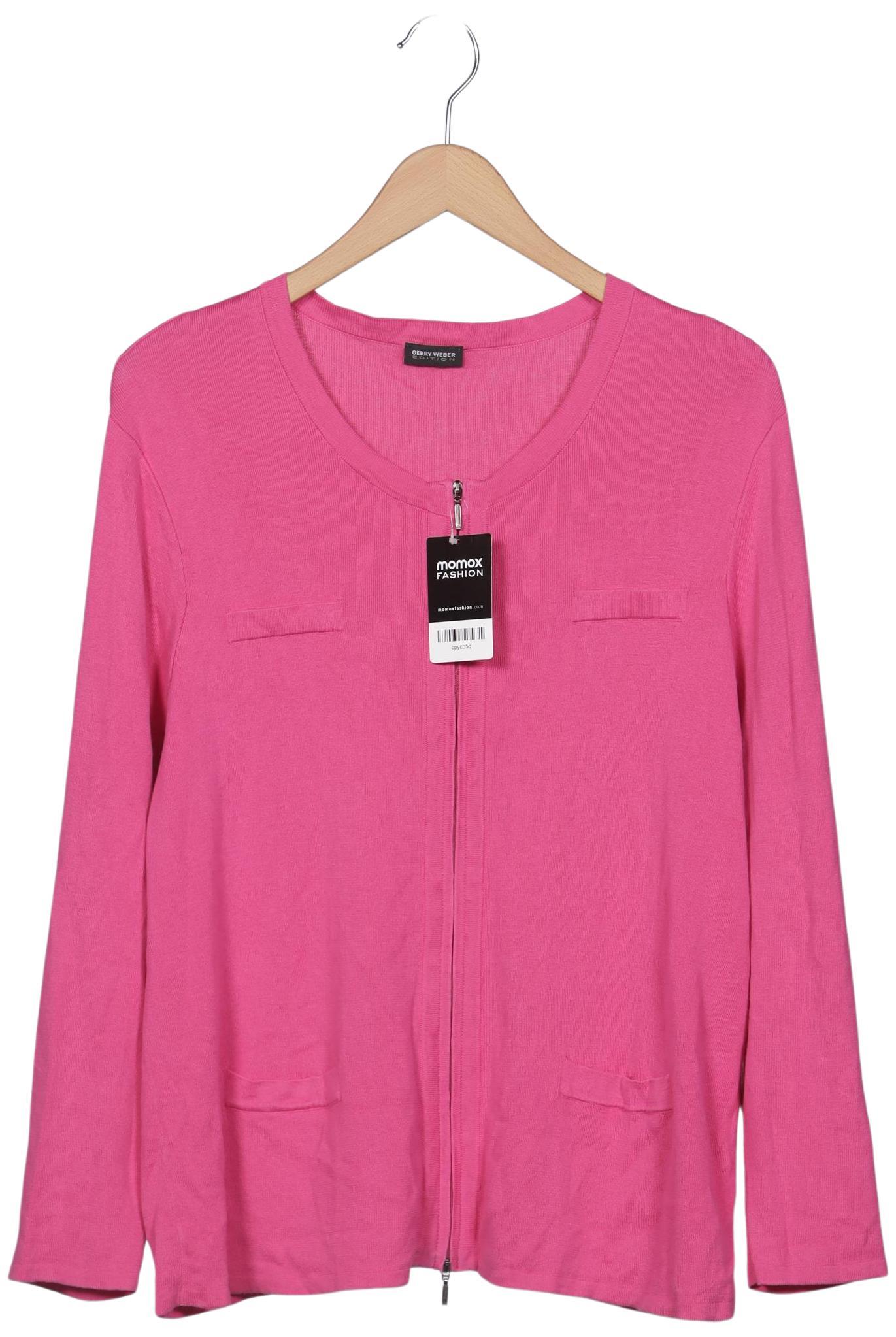 

Gerry Weber Damen Strickjacke, pink, Gr. 48