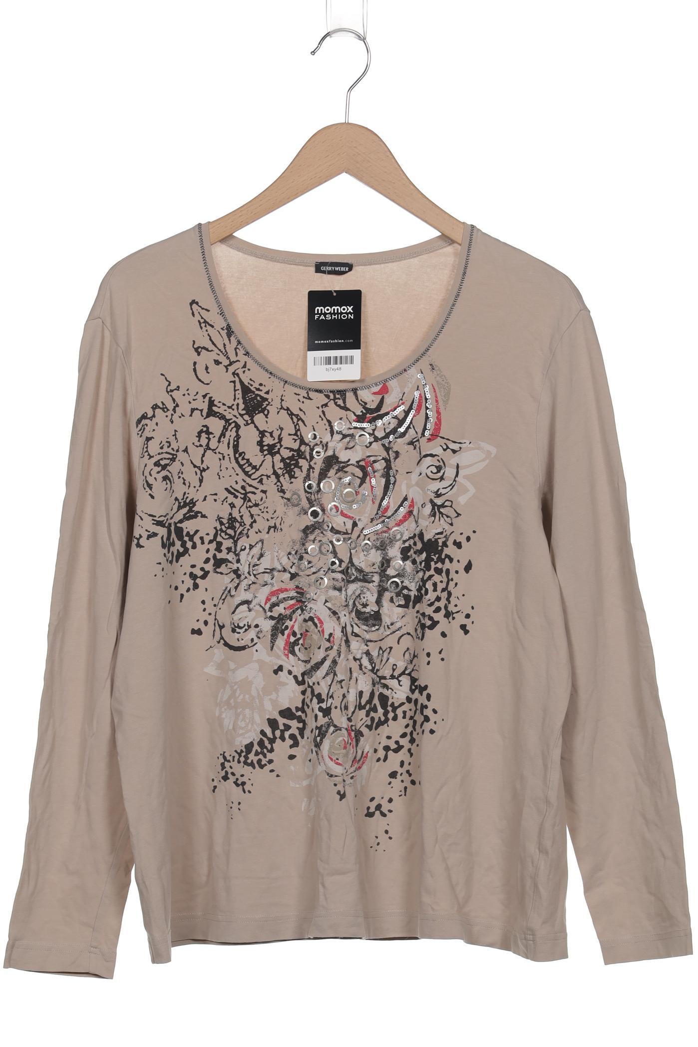 

Gerry Weber Damen Langarmshirt, beige, Gr. 46