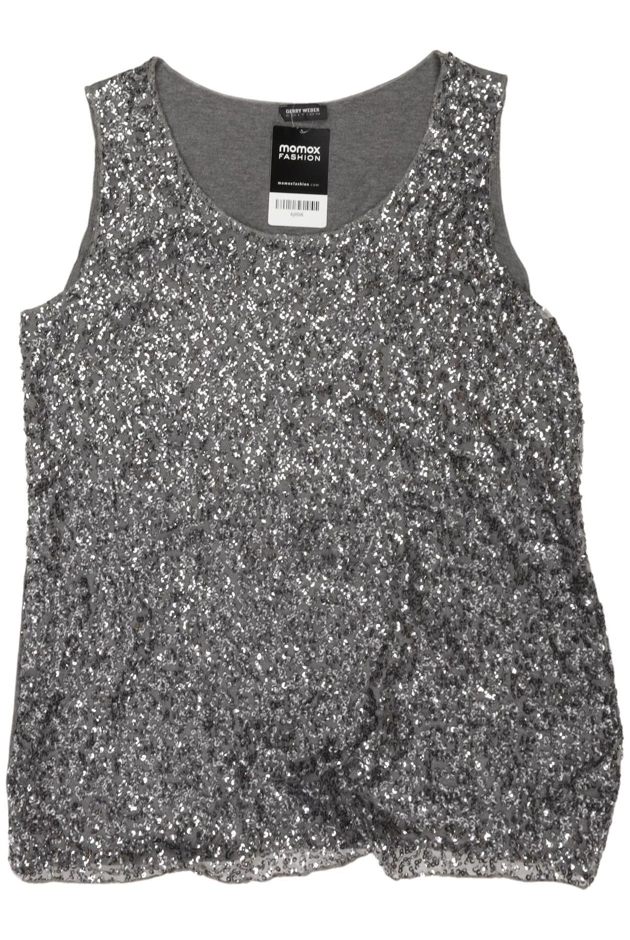 

Gerry Weber Damen Top, silber, Gr. 44