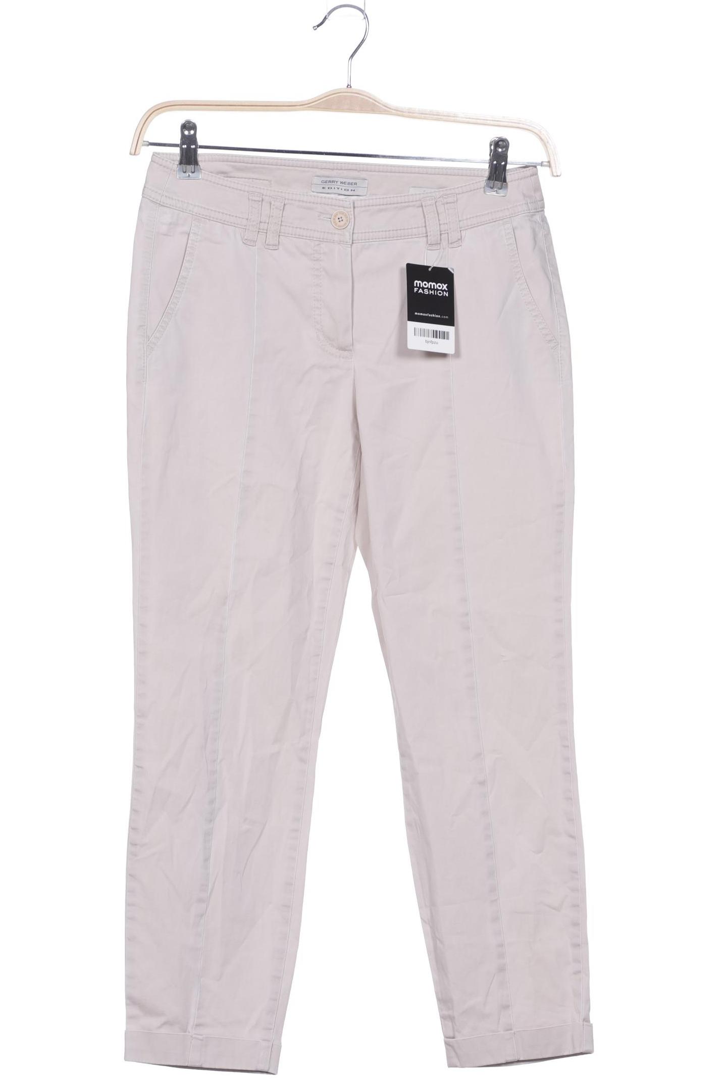 

Gerry Weber Damen Stoffhose, beige, Gr. 36