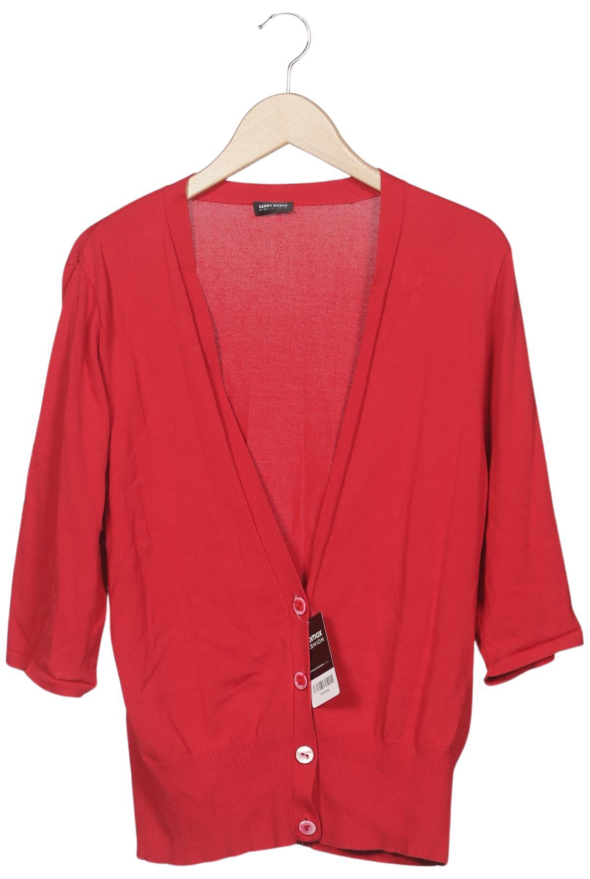

Gerry Weber Damen Strickjacke, rot, Gr. 42