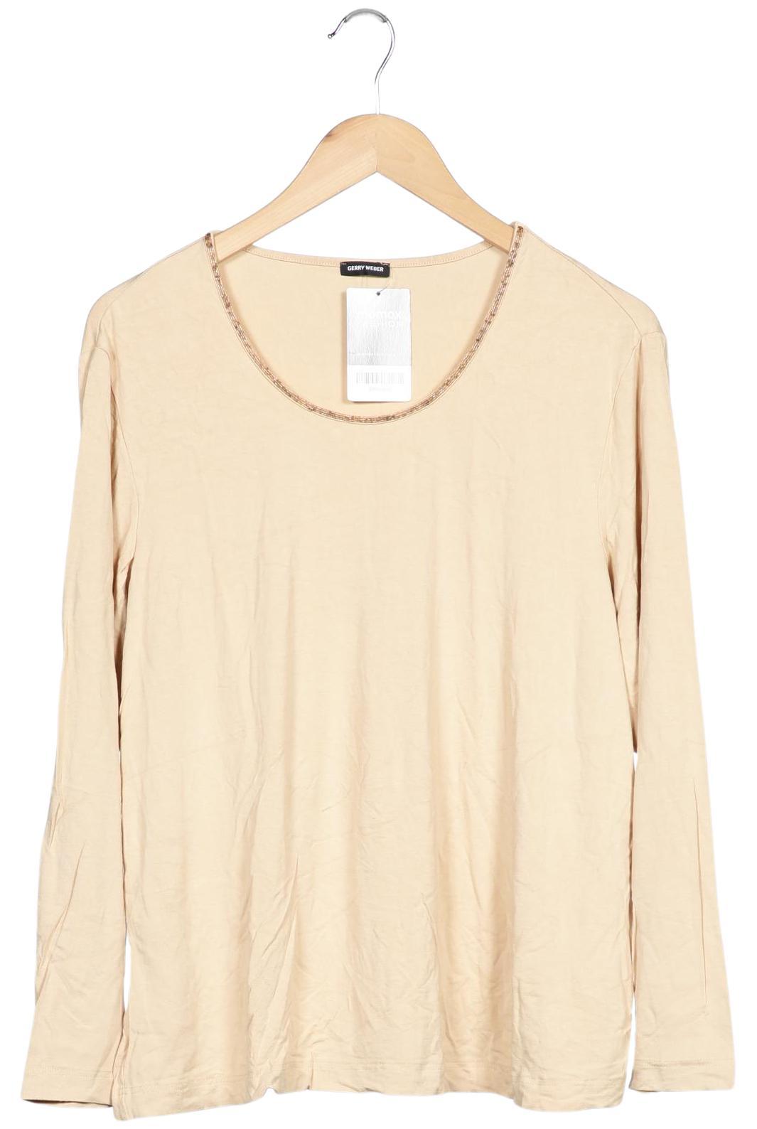 

Gerry Weber Damen Langarmshirt, beige, Gr. 46