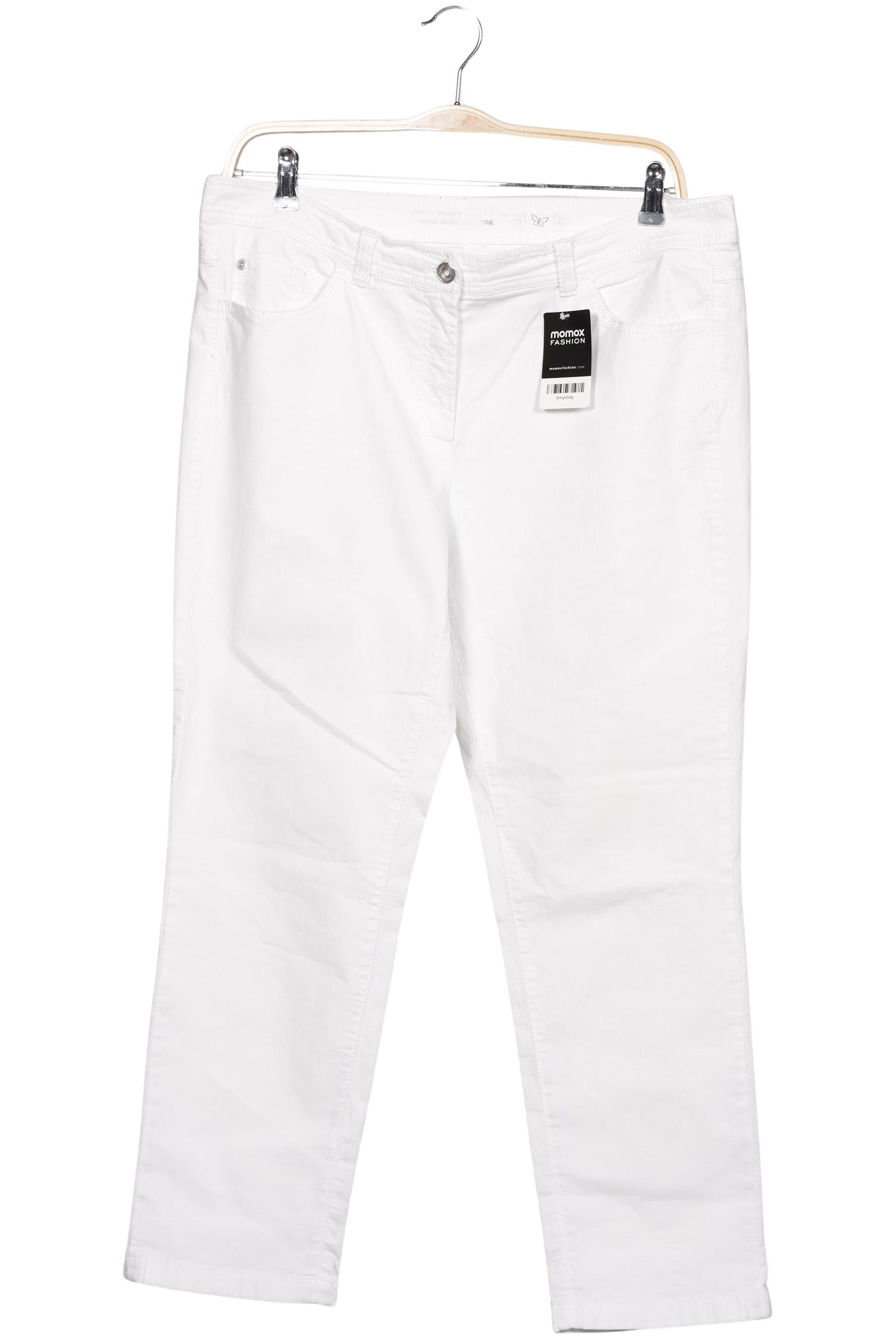 

Gerry Weber Damen Jeans, weiß, Gr. 46