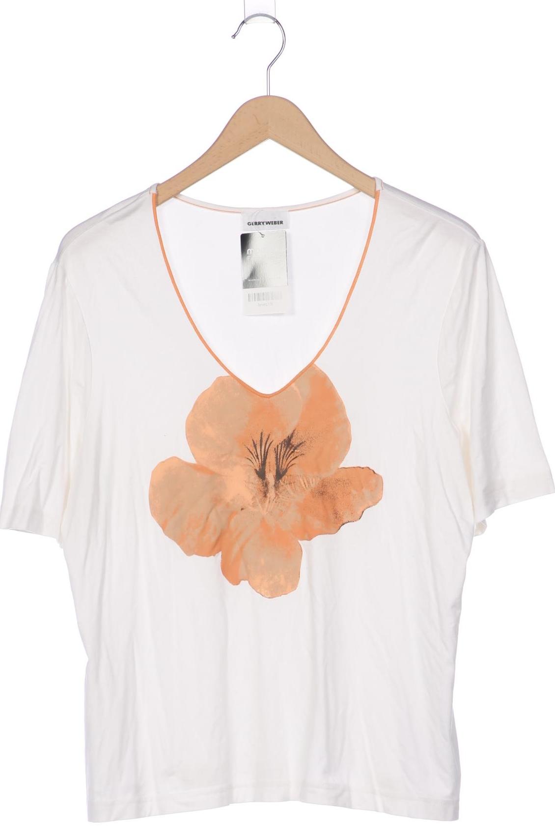 

Gerry Weber Damen T-Shirt, weiß, Gr. 46