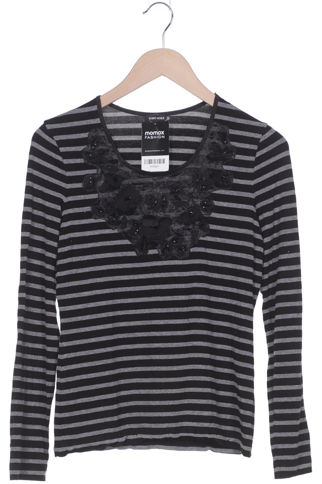

Gerry Weber Damen Langarmshirt, schwarz, Gr. 38