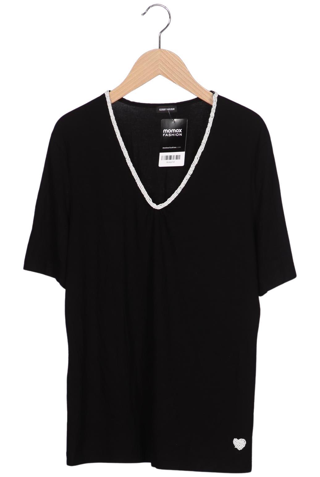 

Gerry Weber Damen T-Shirt, schwarz, Gr. 44