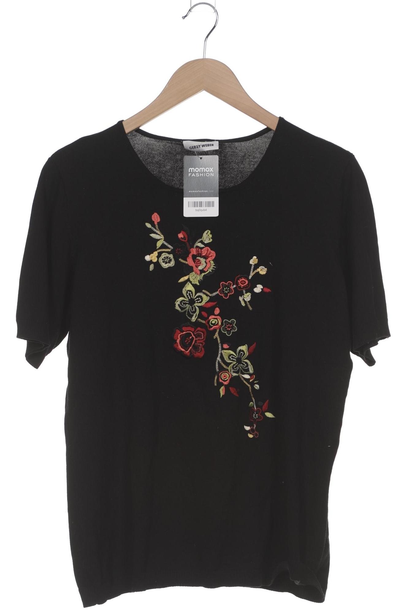 

Gerry Weber Damen T-Shirt, schwarz, Gr. 46