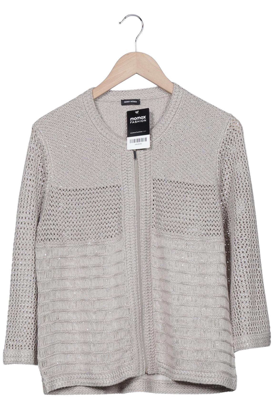 

Gerry Weber Damen Strickjacke, beige, Gr. 40