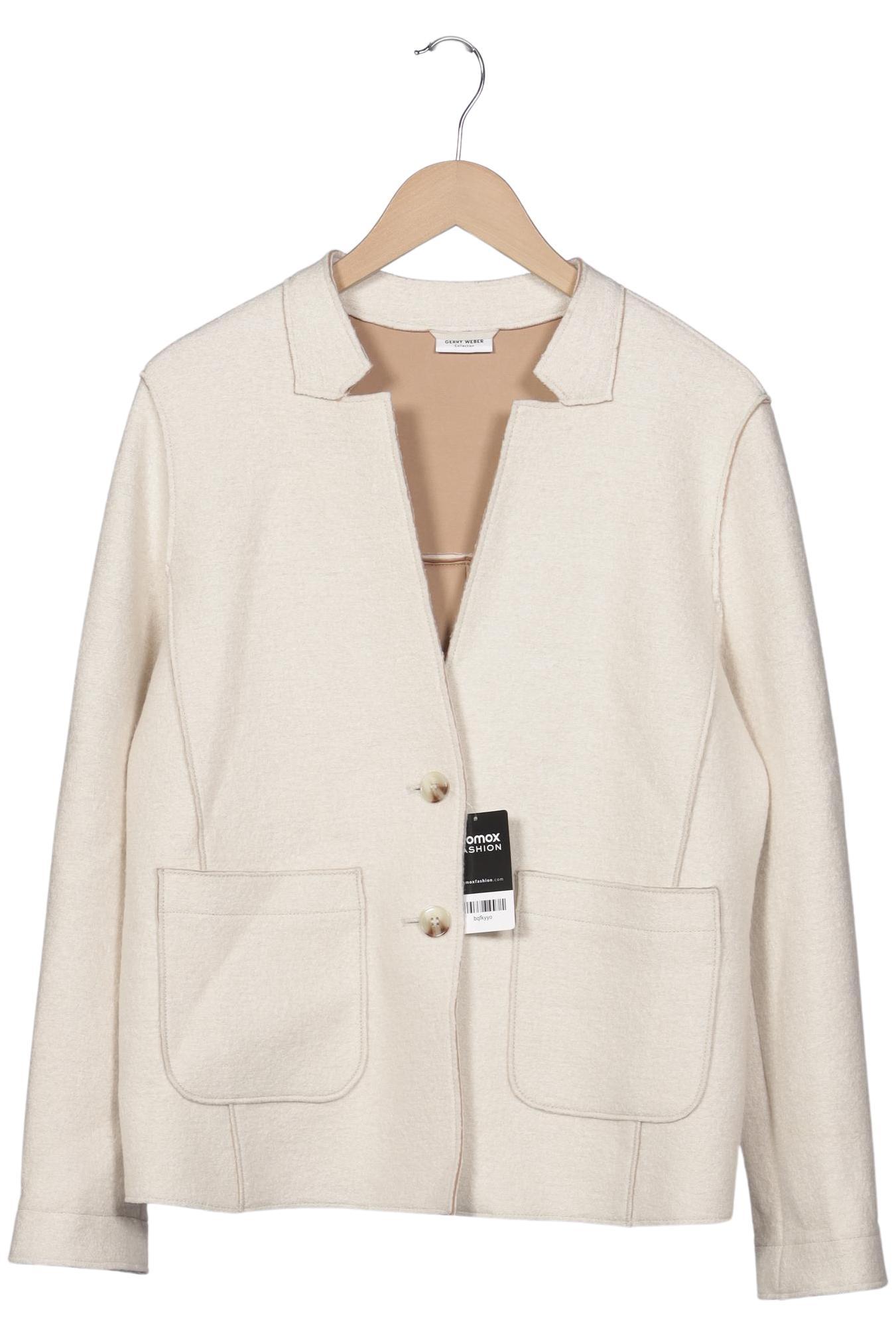 

Gerry Weber Damen Jacke, cremeweiß, Gr. 40