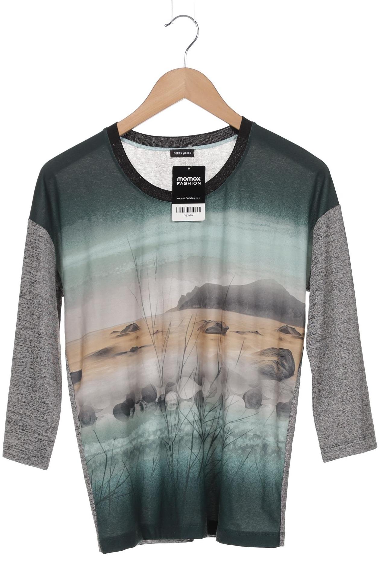 

Gerry Weber Damen Langarmshirt, grau, Gr. 36