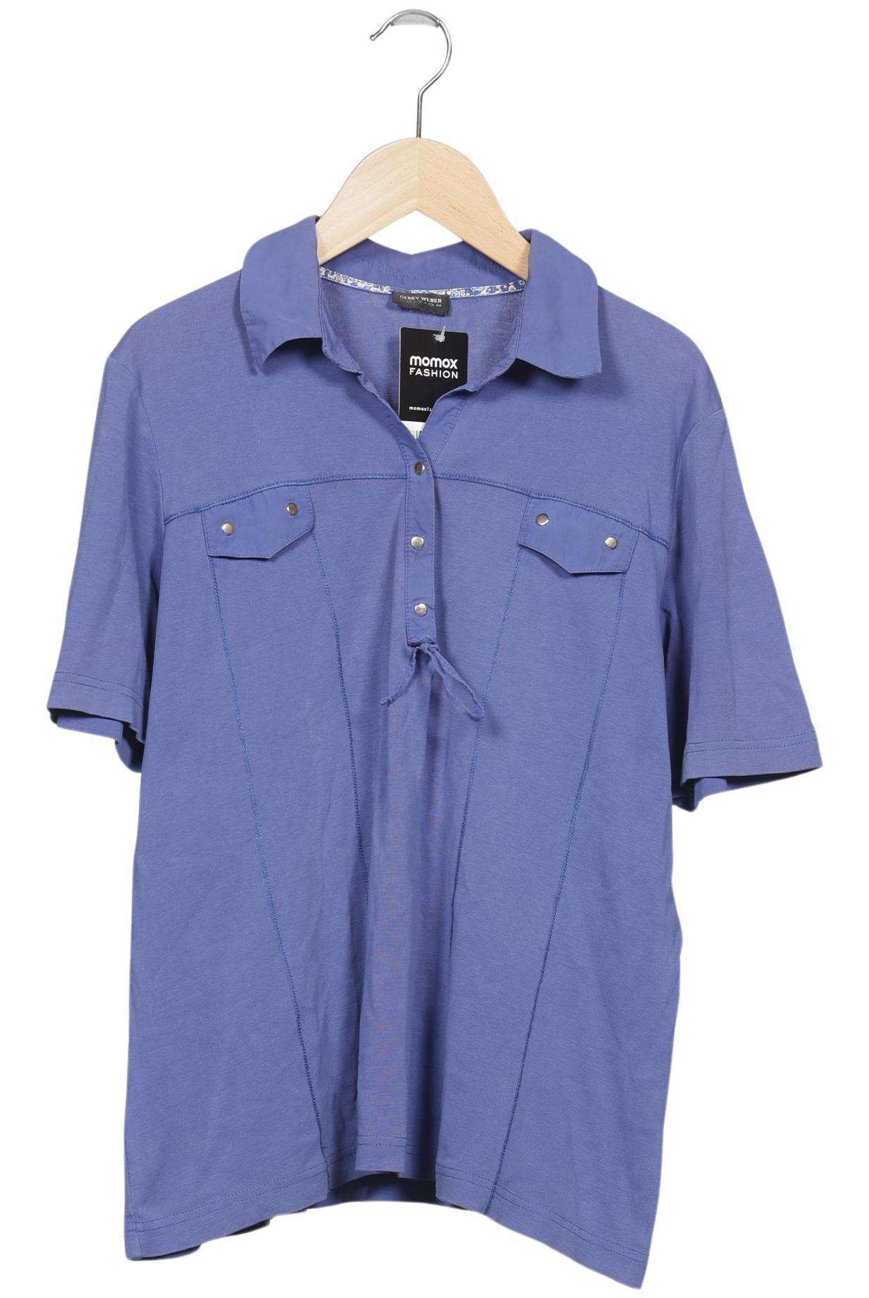 

Gerry Weber Damen Poloshirt, blau, Gr. 44