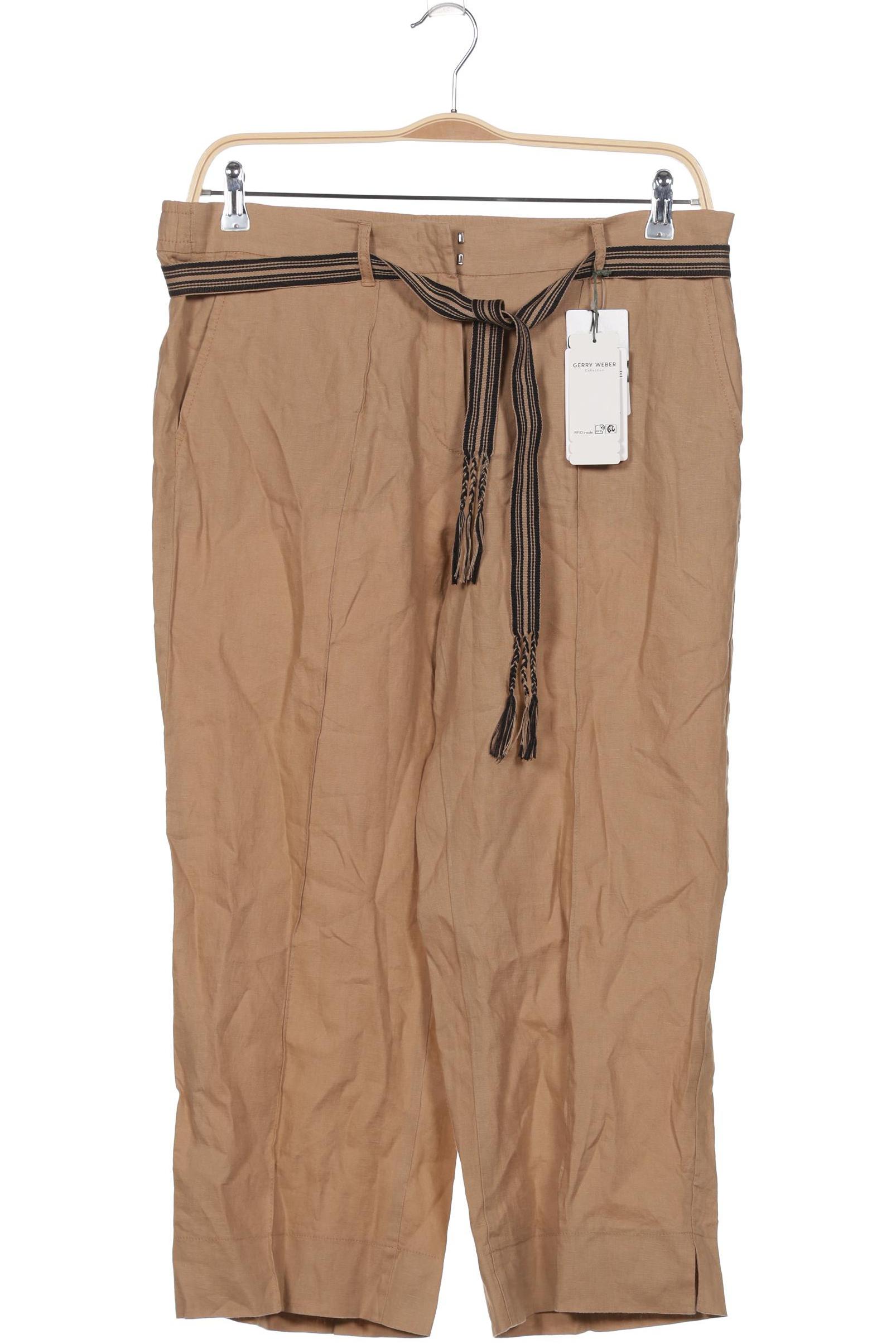 

Gerry Weber Damen Stoffhose, beige, Gr. 42