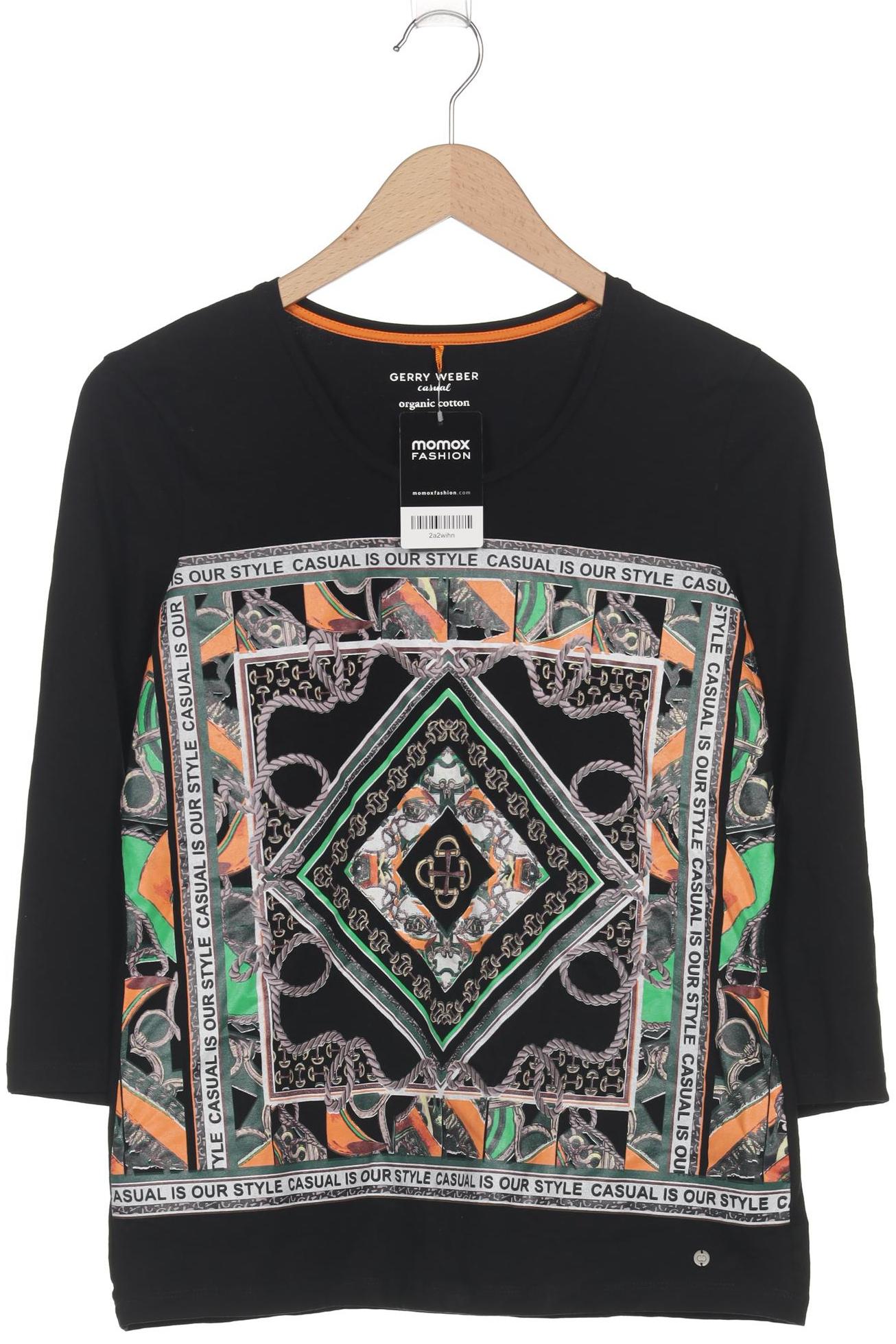 

Gerry Weber Damen Langarmshirt, schwarz, Gr. 38