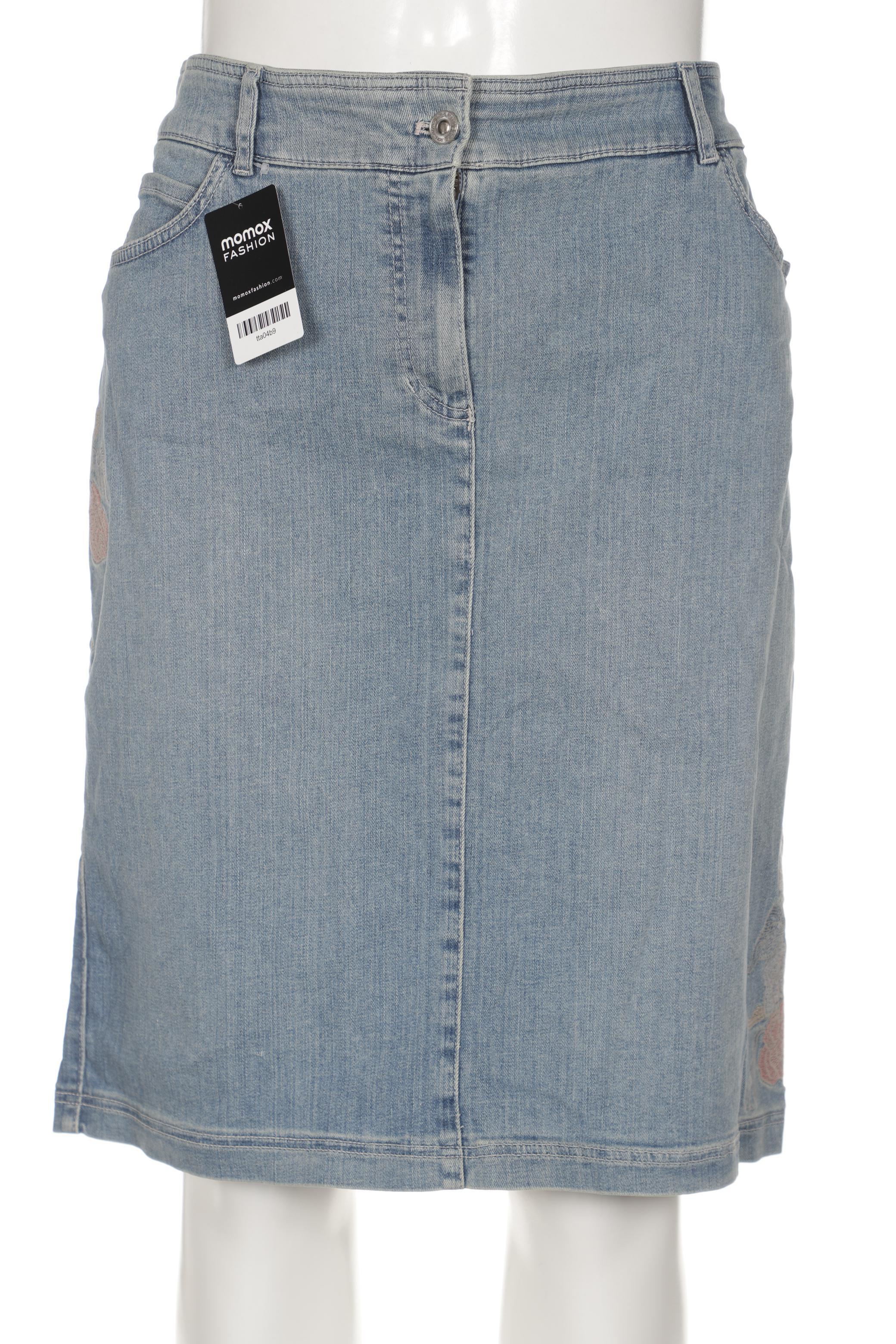 

Gerry Weber Damen Rock, blau, Gr. 46