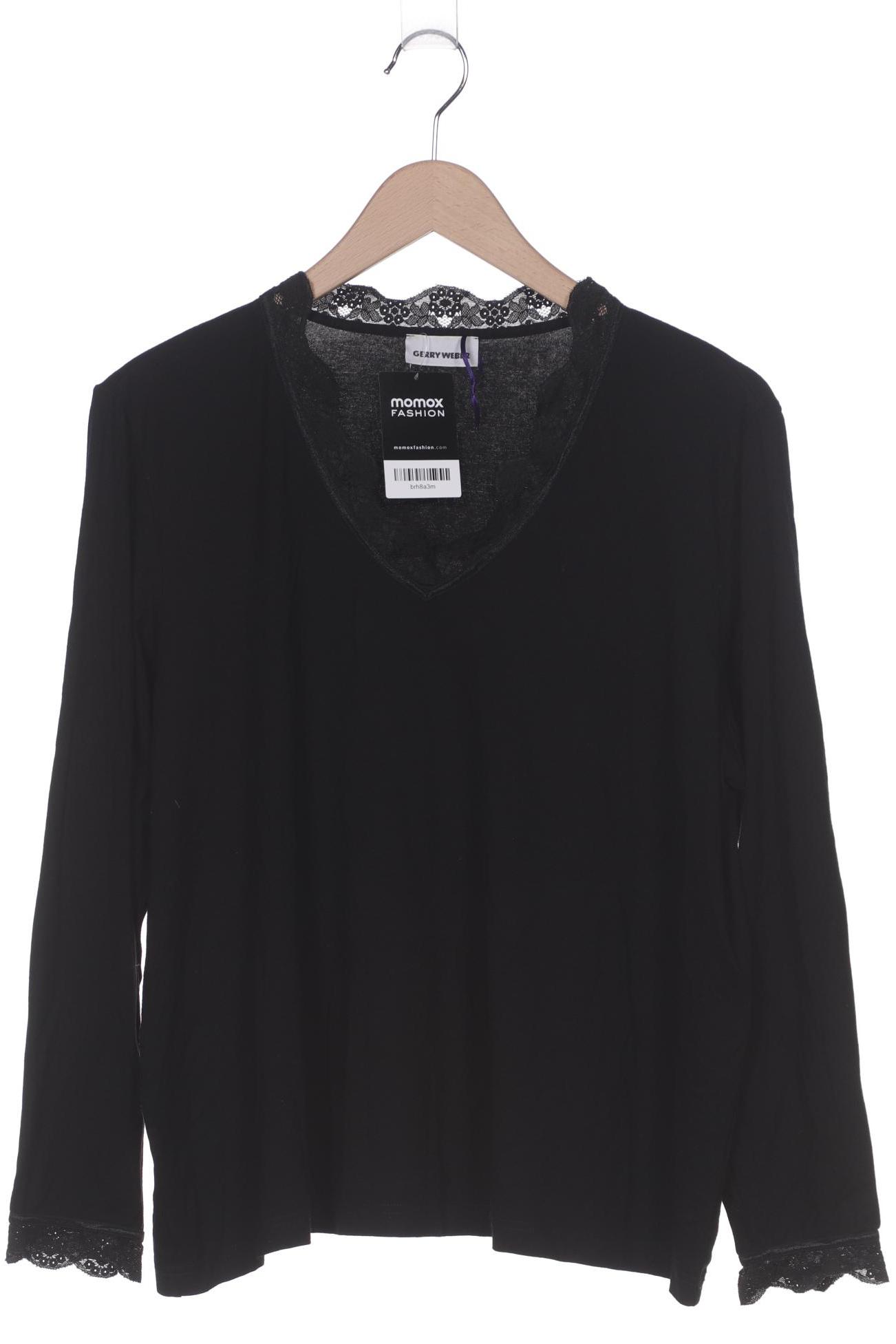 

Gerry Weber Damen Langarmshirt, schwarz, Gr. 46