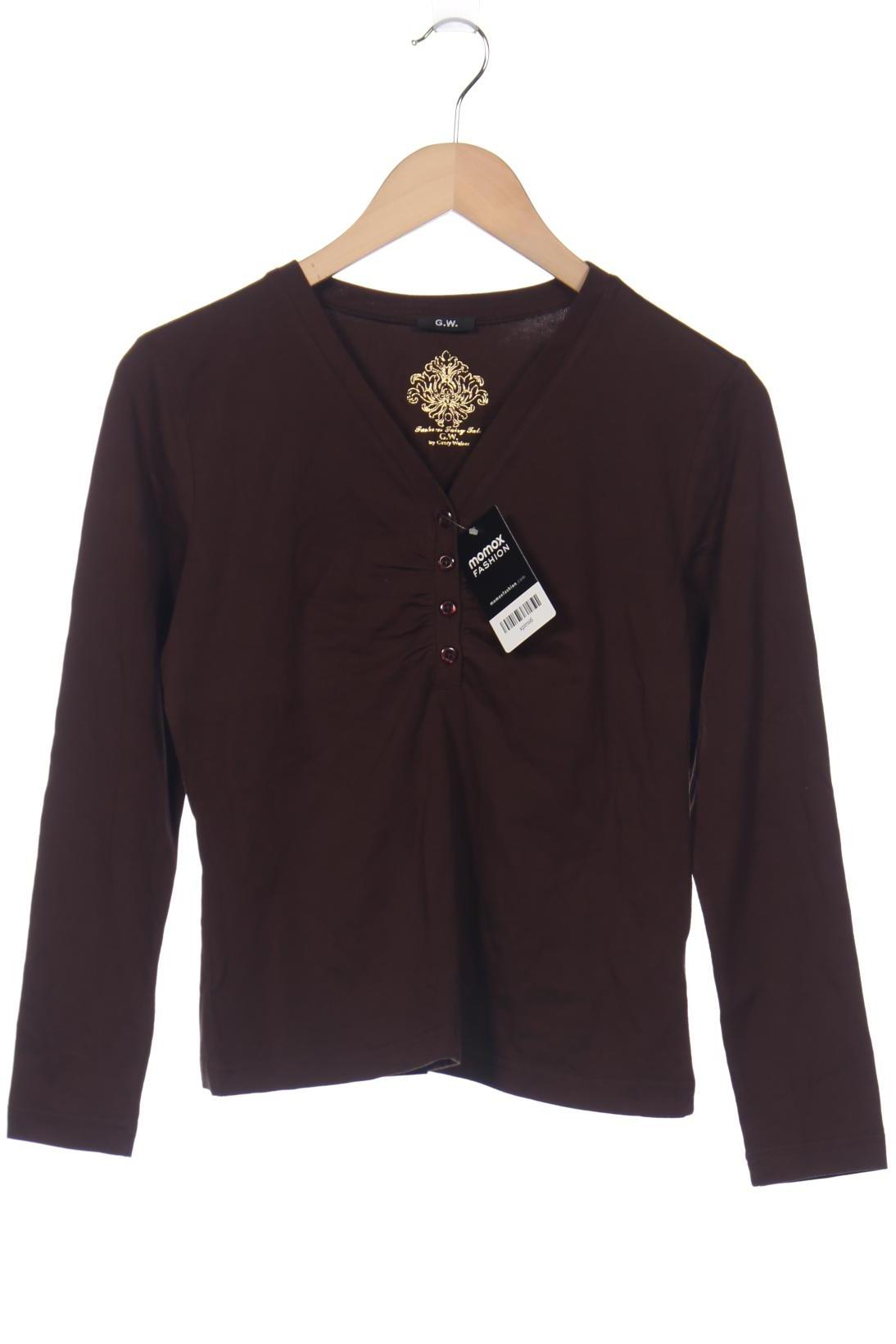 

Gerry Weber Damen Langarmshirt, braun, Gr. 36
