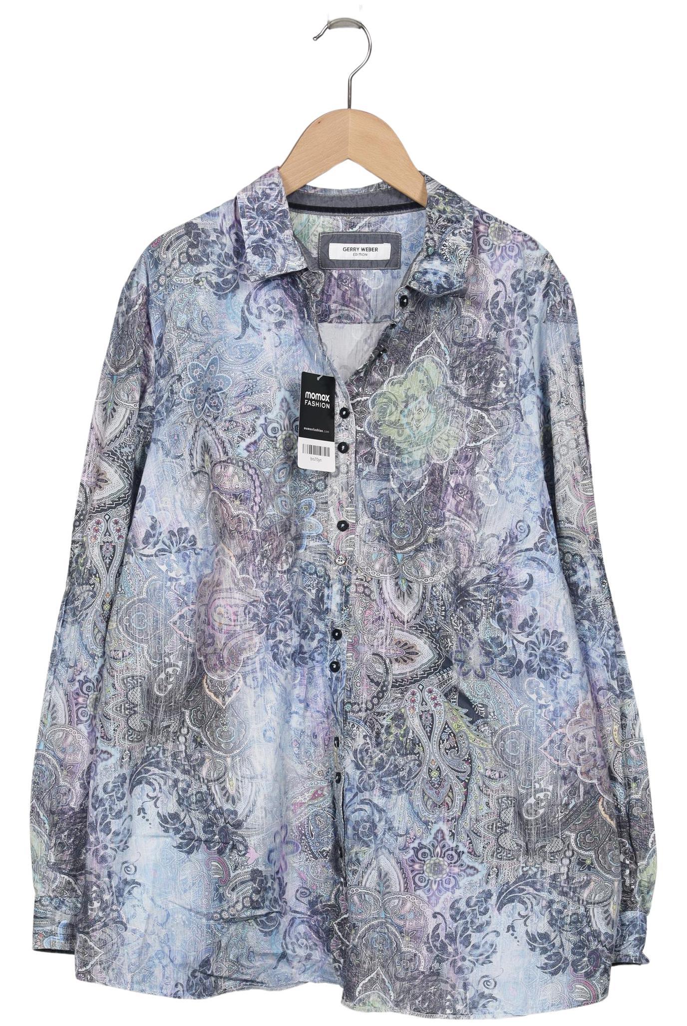 

Gerry Weber Damen Bluse, blau, Gr. 46
